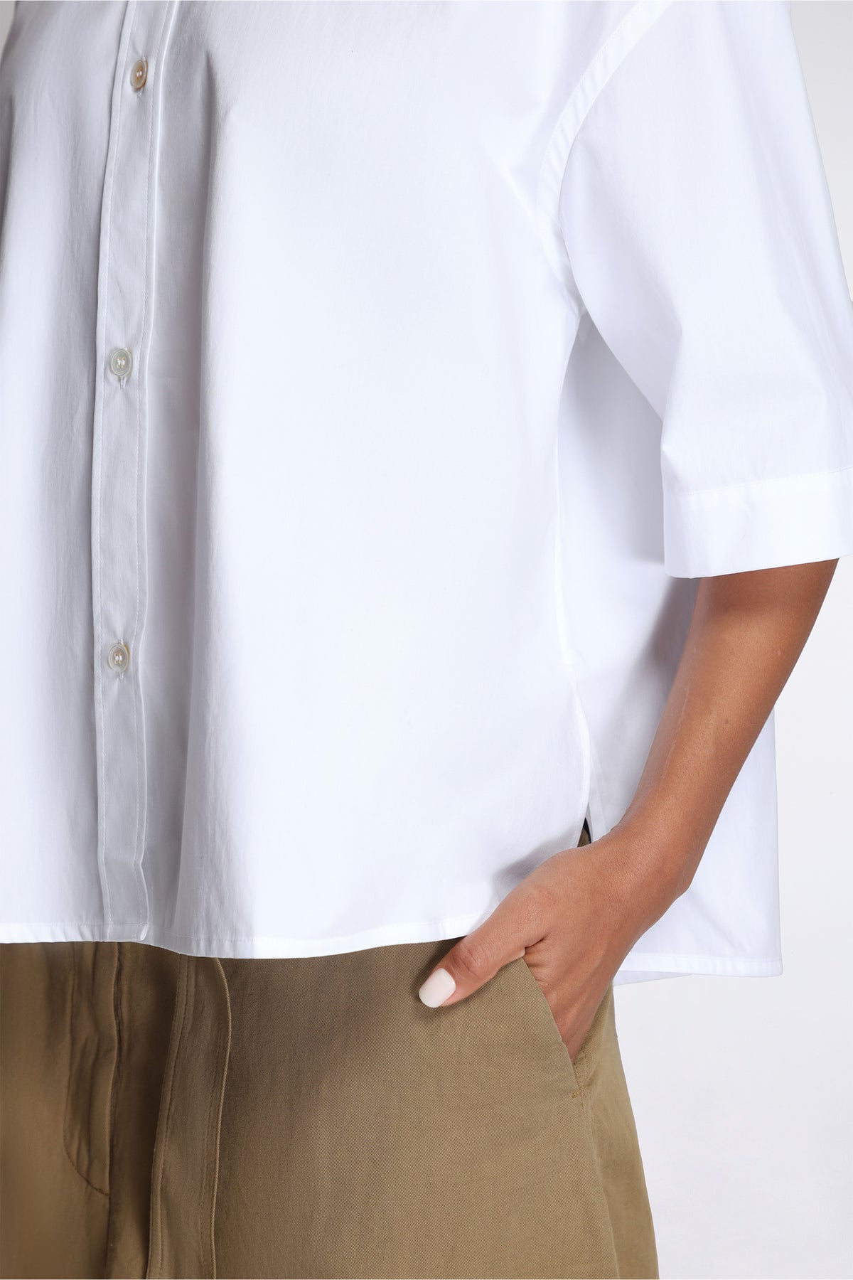 Tocoa Ss Shirt White