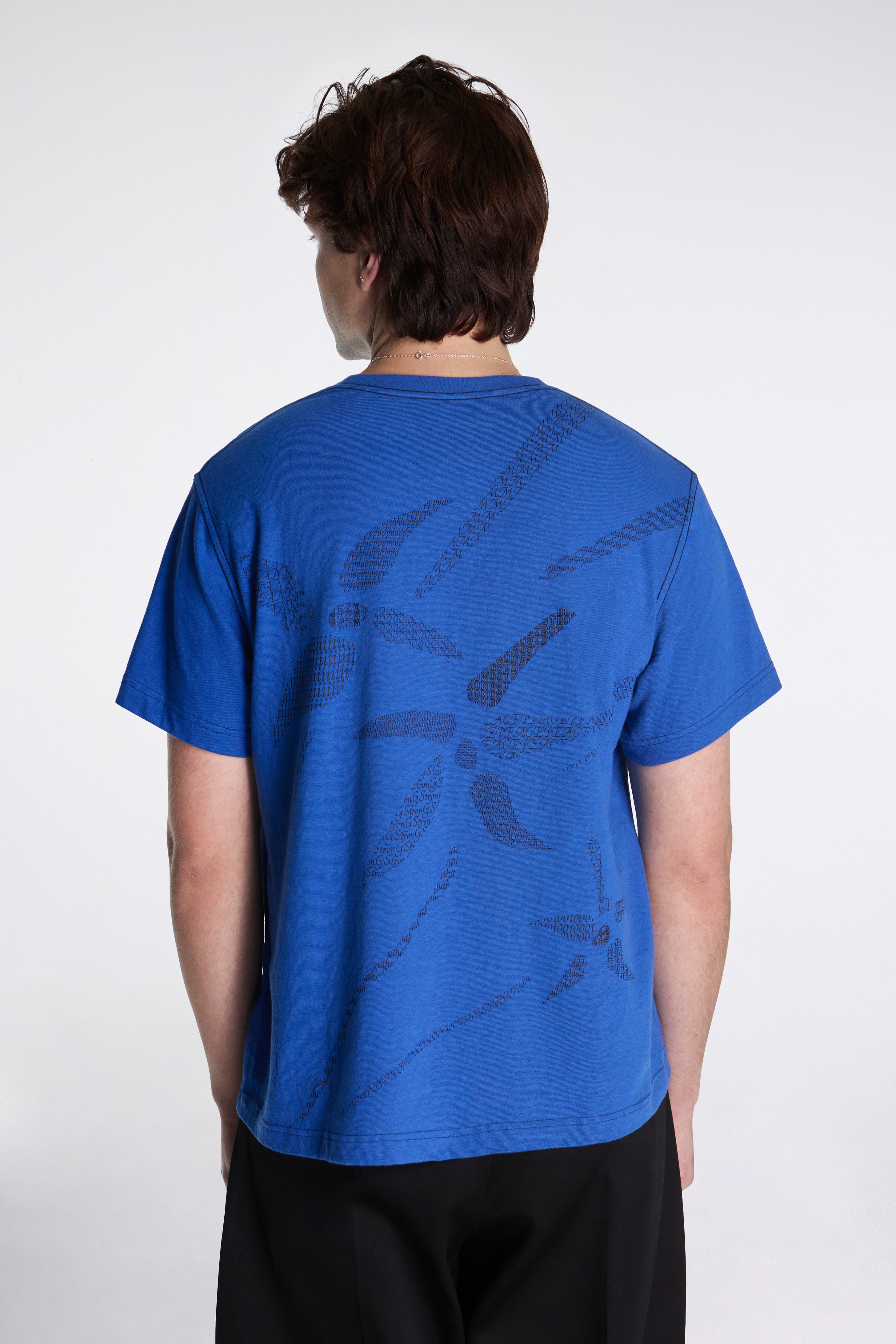 Printed T-Shirt Blue