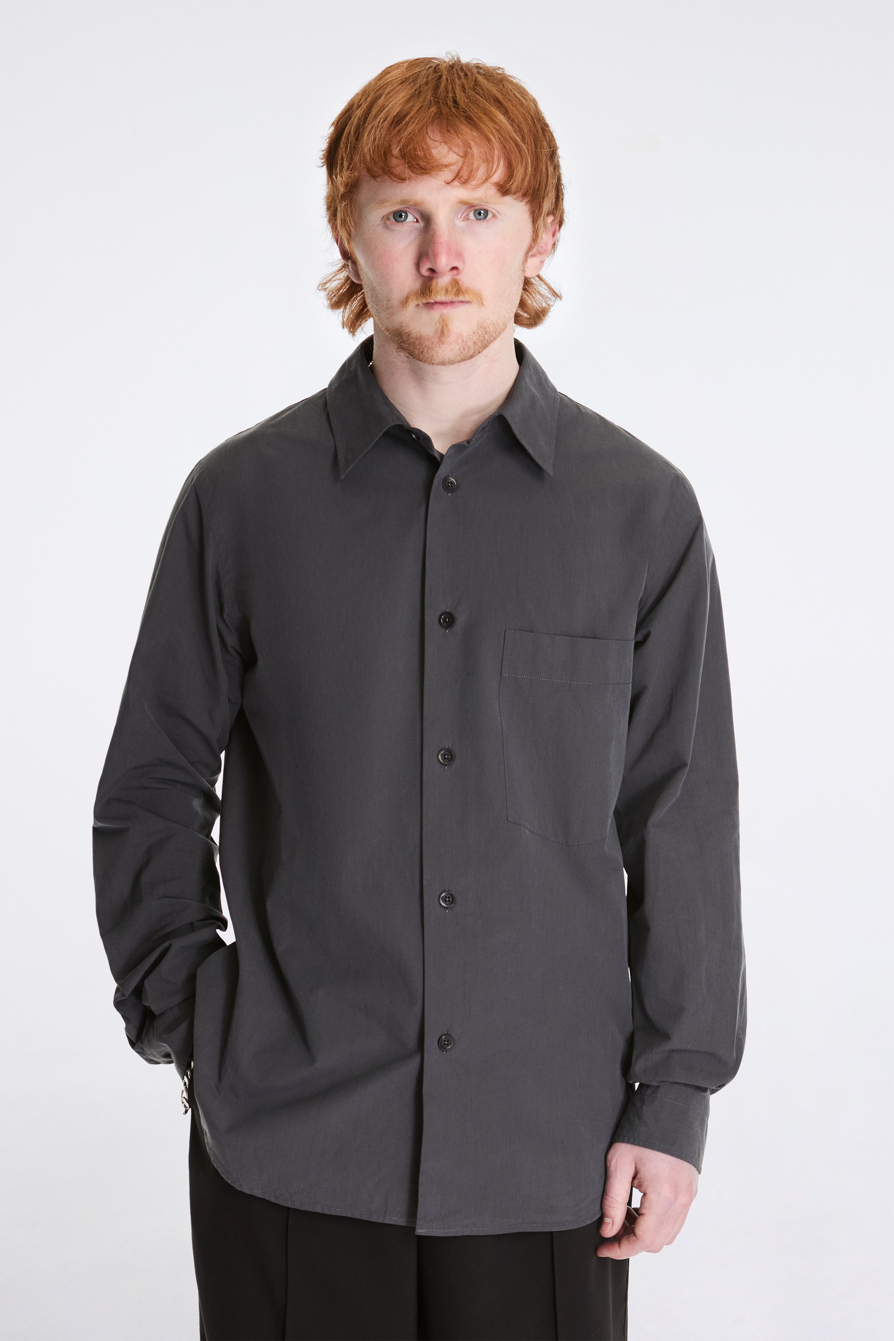 Margaret Howell Basic Shirt Charcoal