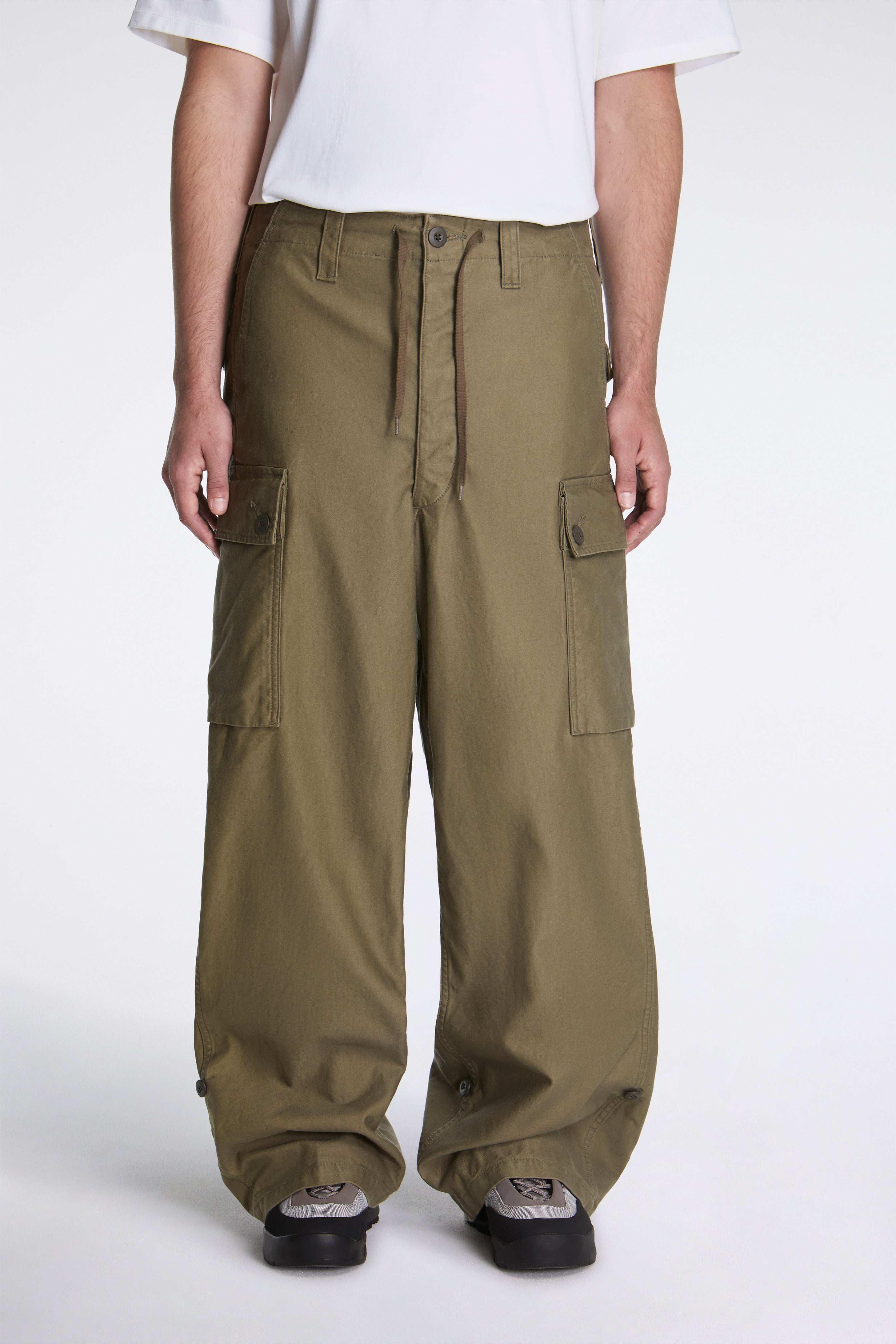 Wide Fit Cargo Pants