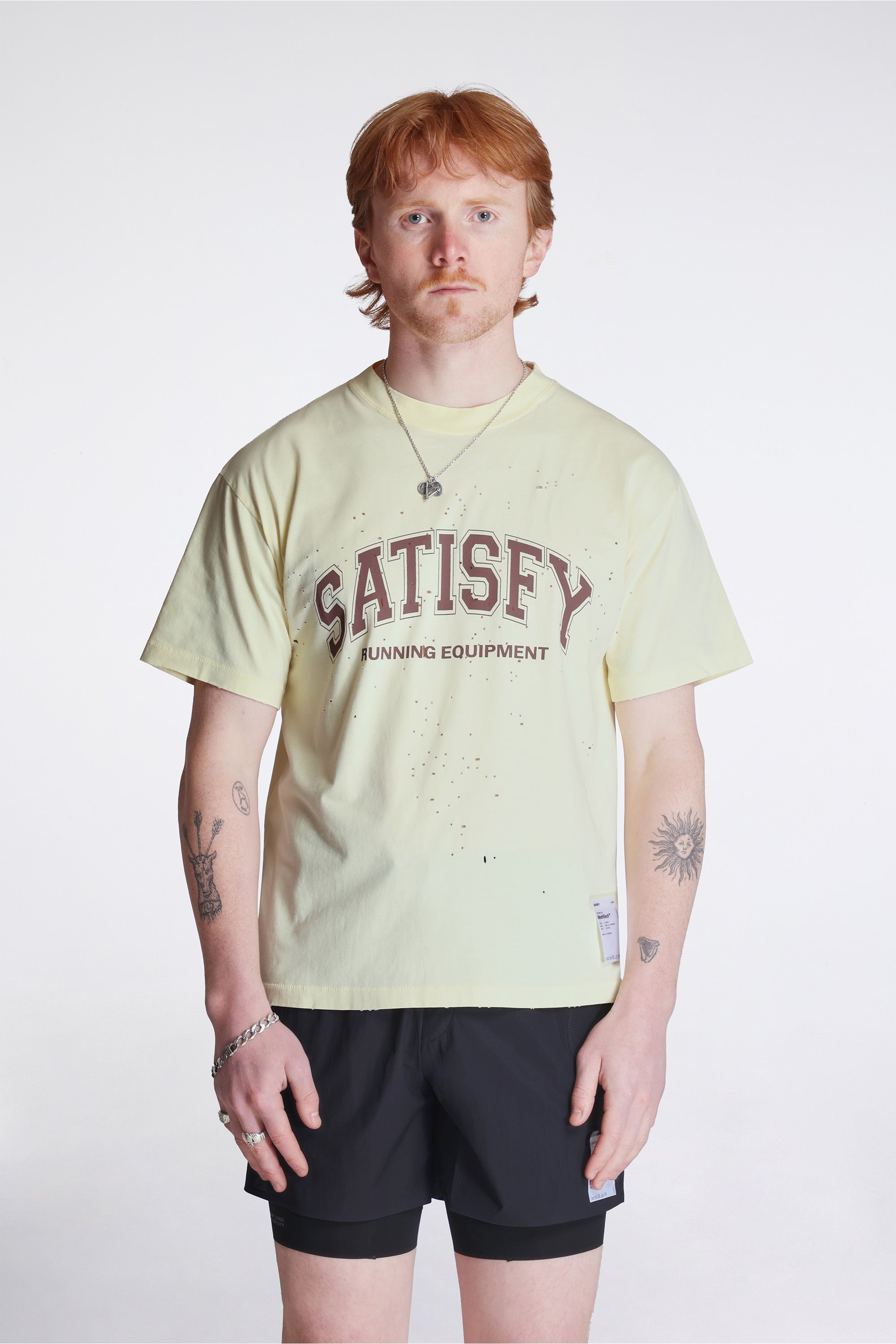 Mothtech T-Shirt Aged Yellow
