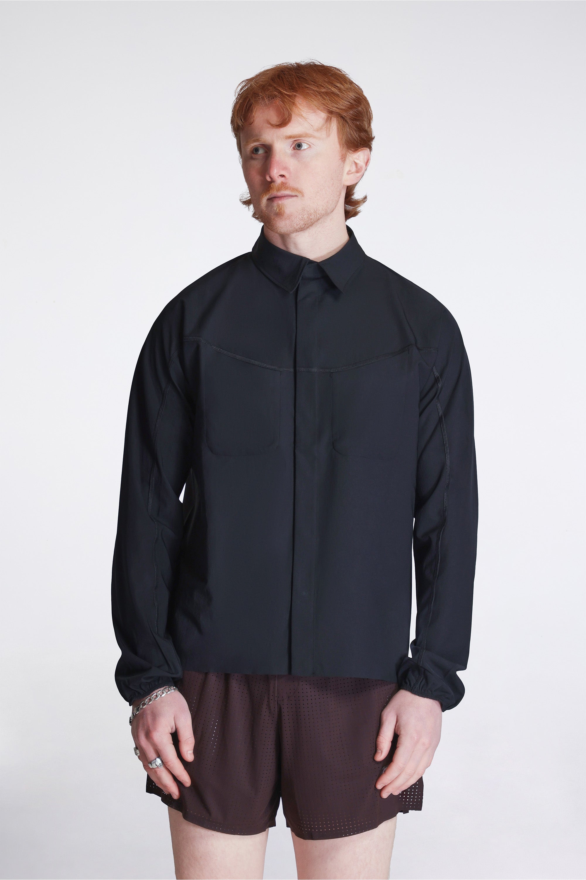 Peaceshell River Shirt Black