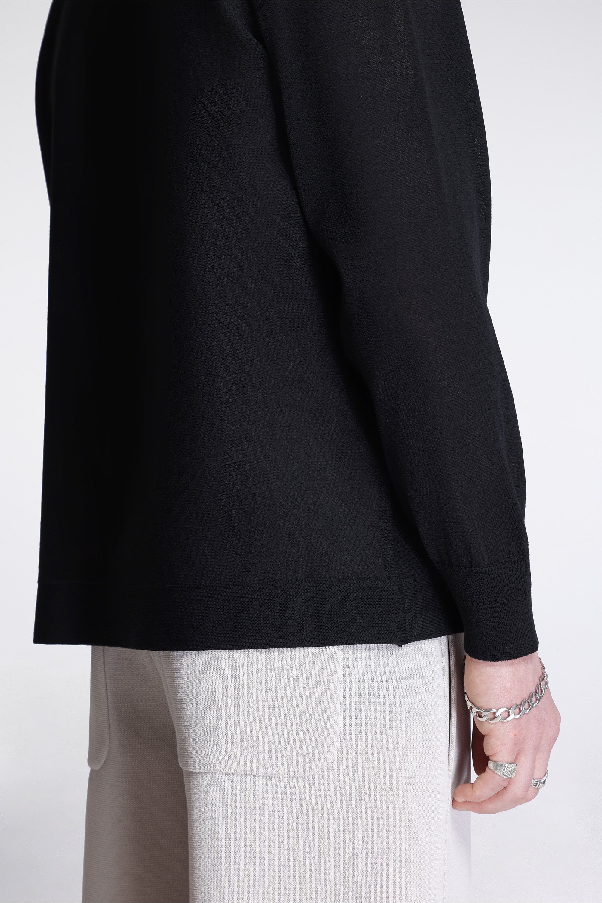 Tc Soft Hypha Tuck Front Shirt Black