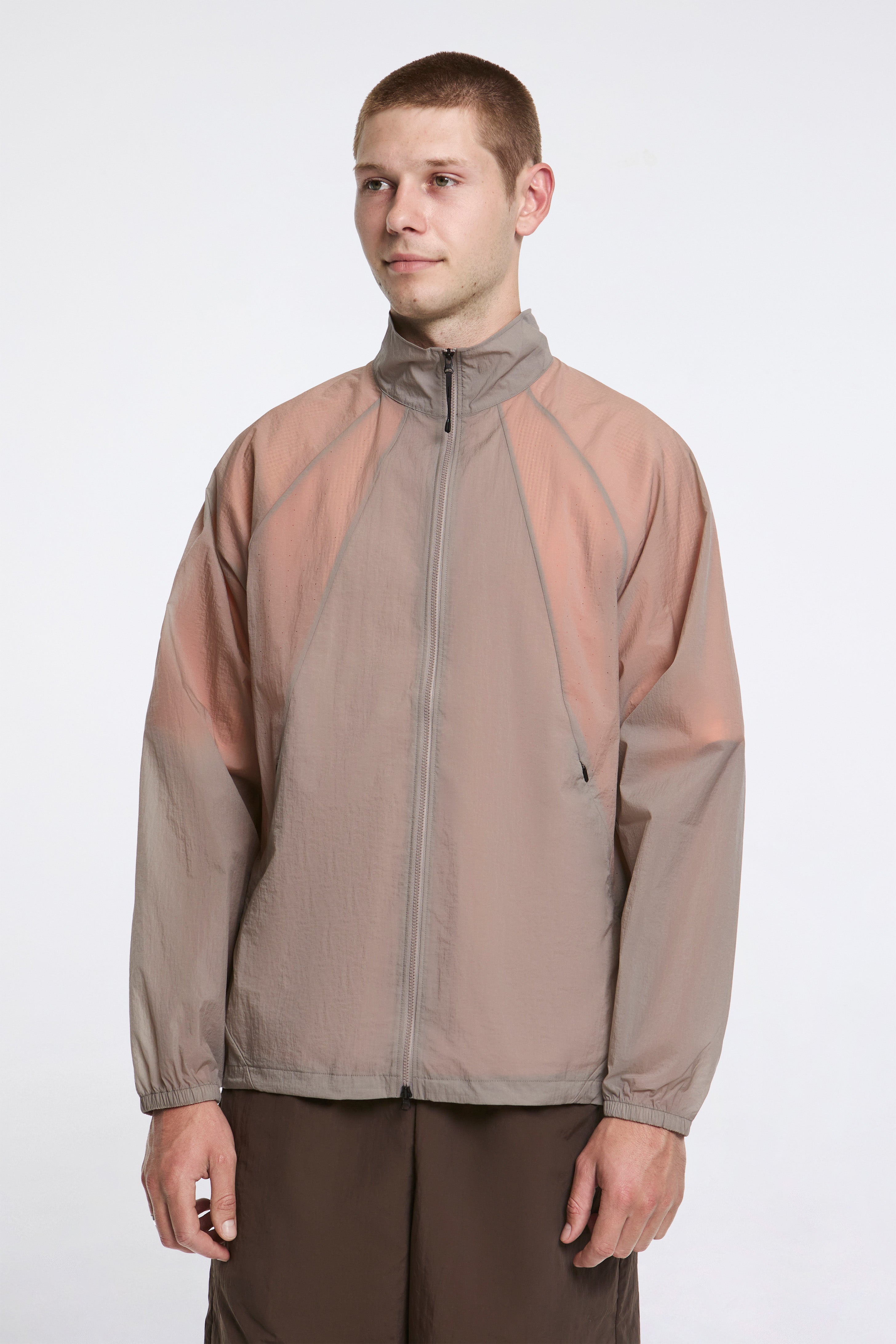 Goldwin Sheer Nylon Wind Jacket Arid Beige | HAVN