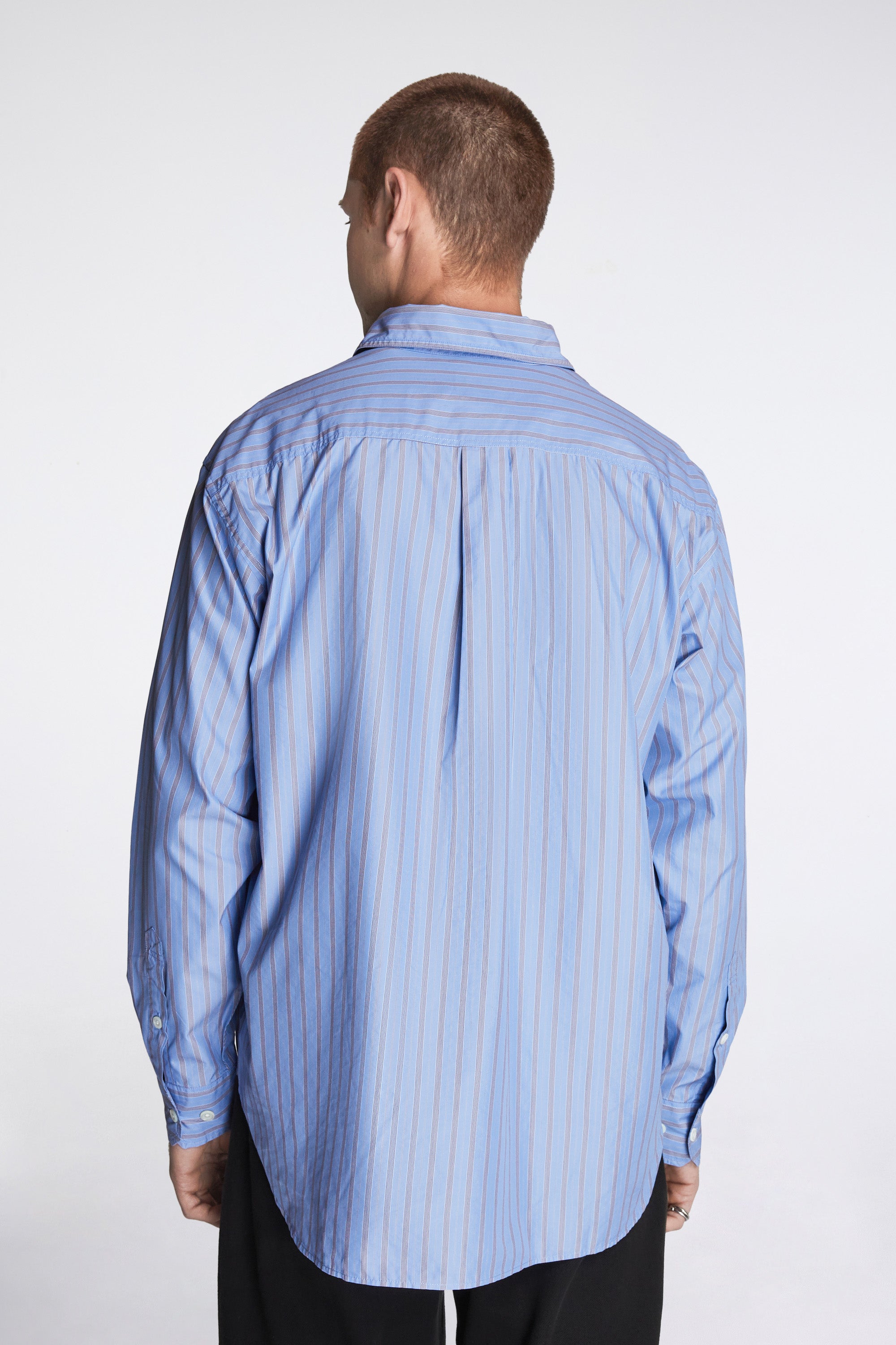 Espevik Fine Oversize Shirt Bel Air Blue