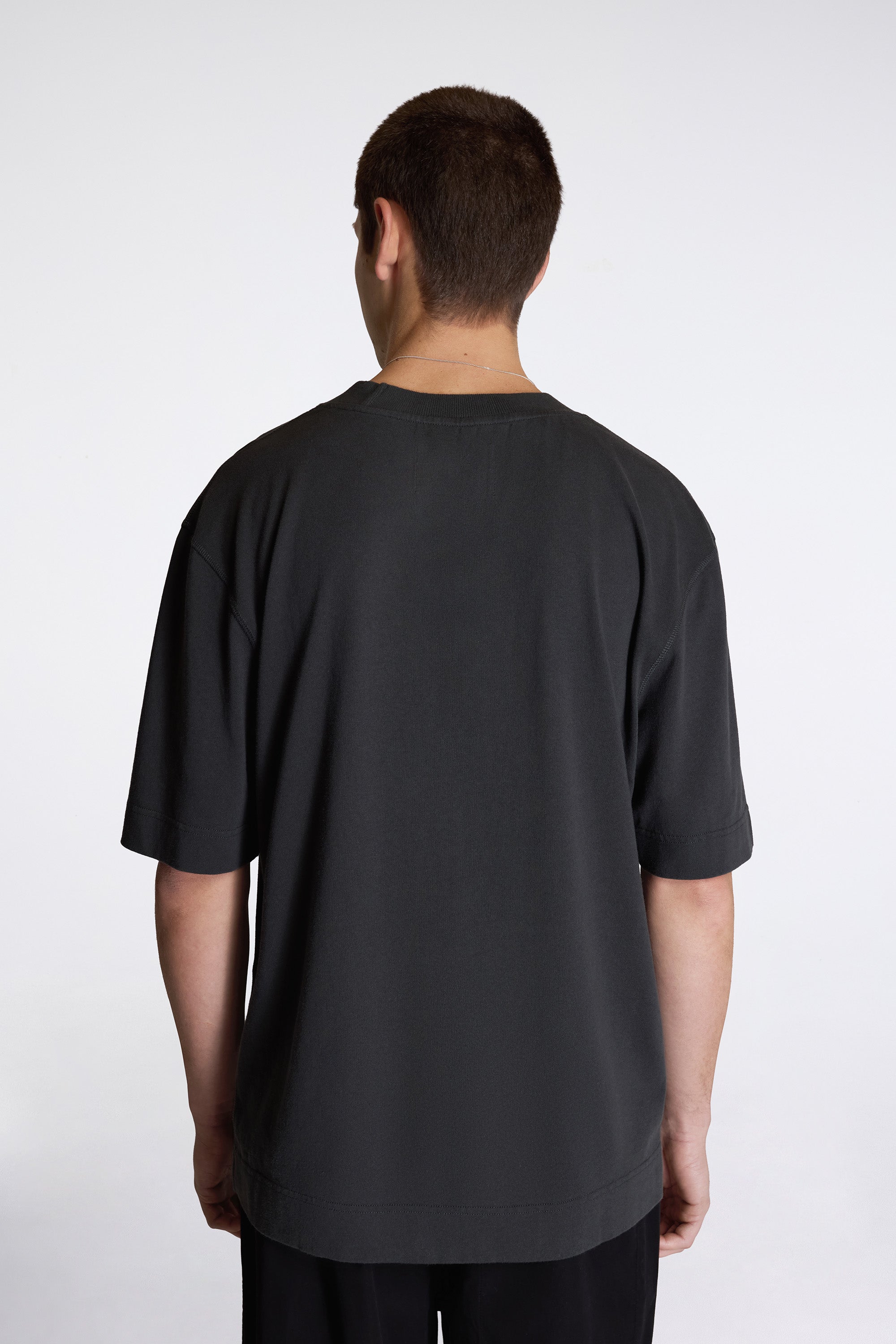MHL Flatlock Crew Black Green