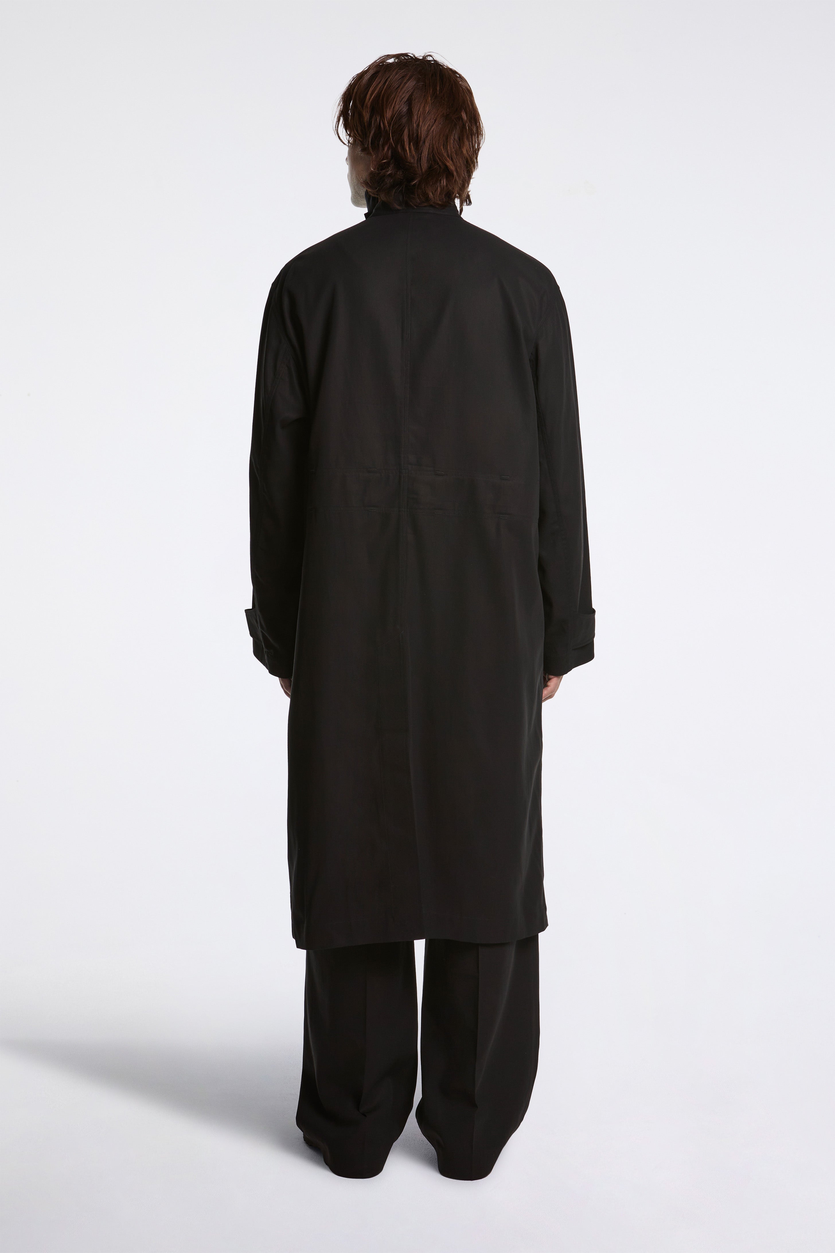 Cracklight Coat Black