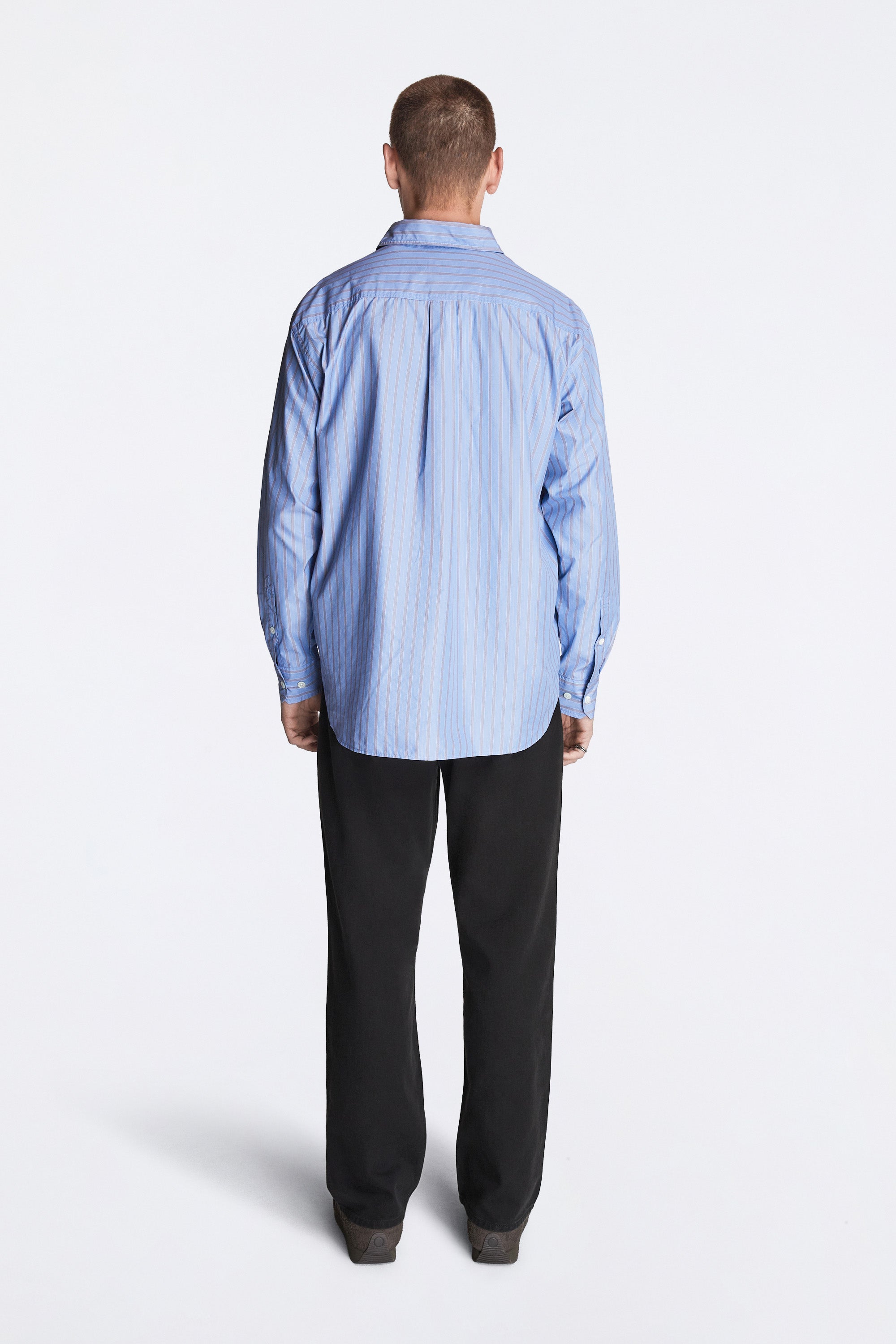 Espevik Fine Oversize Shirt Bel Air Blue