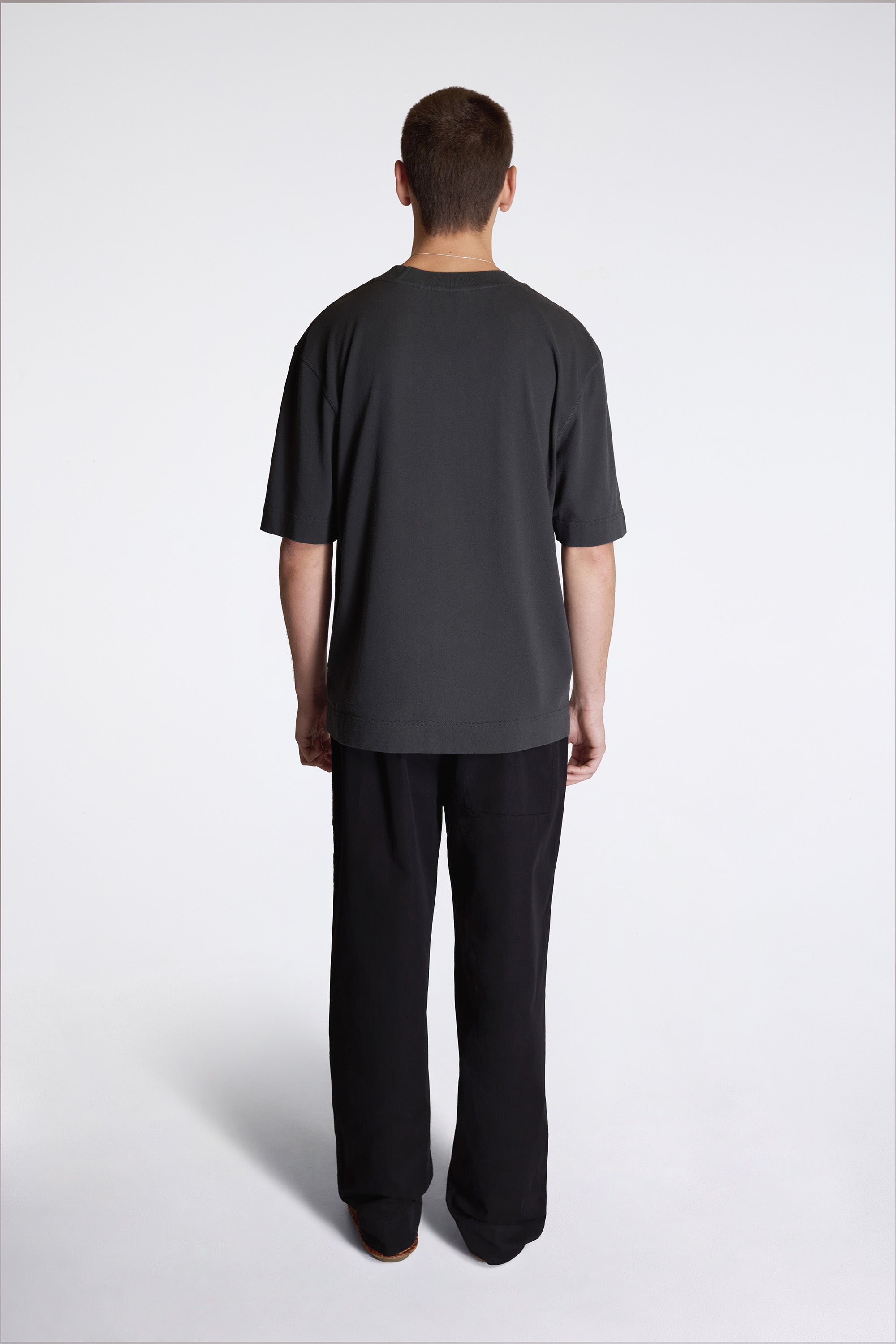 MHL Flatlock Crew Black Green