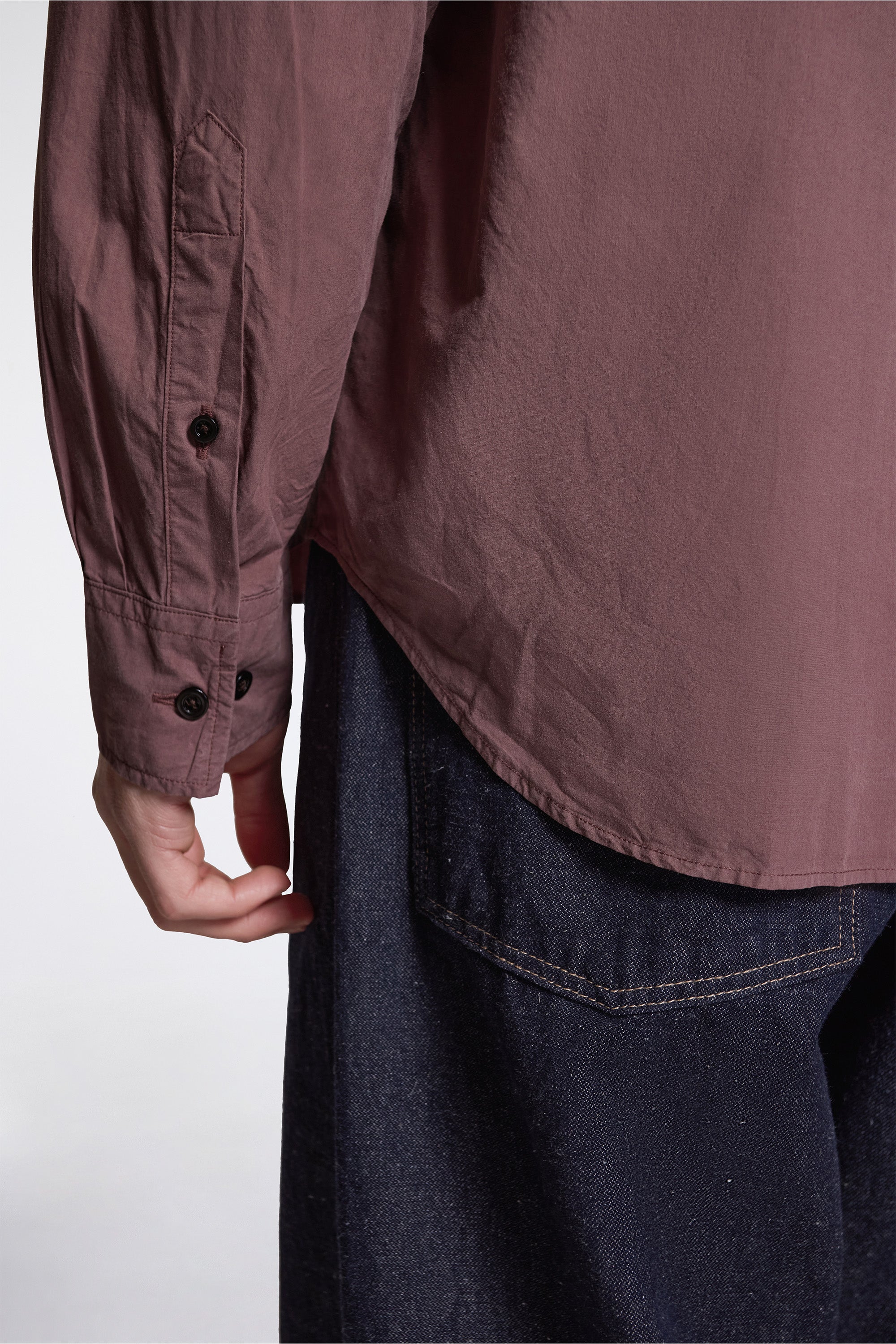 Falster Tencel Oversize Shirt Peppercorn