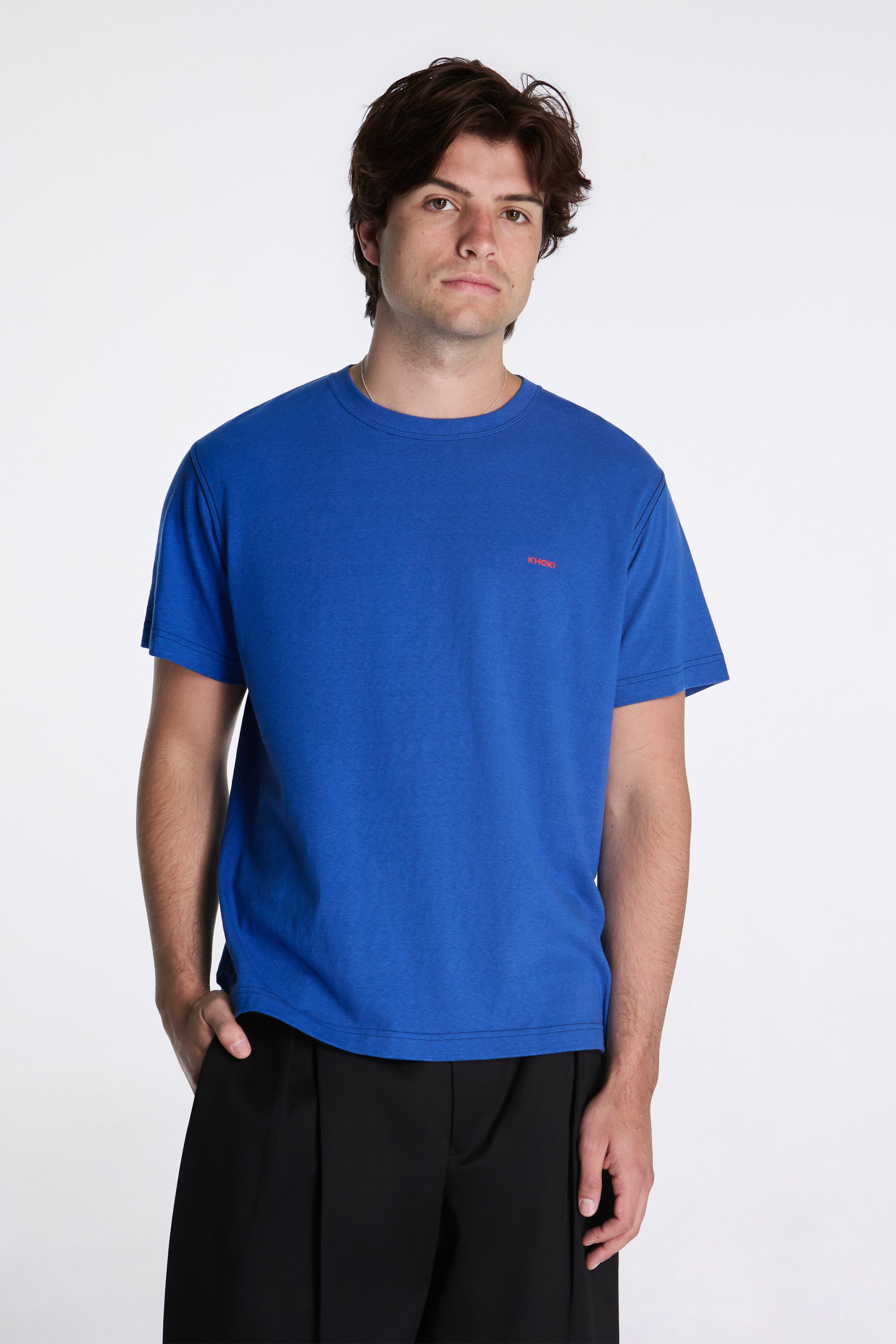 Printed T-Shirt Blue