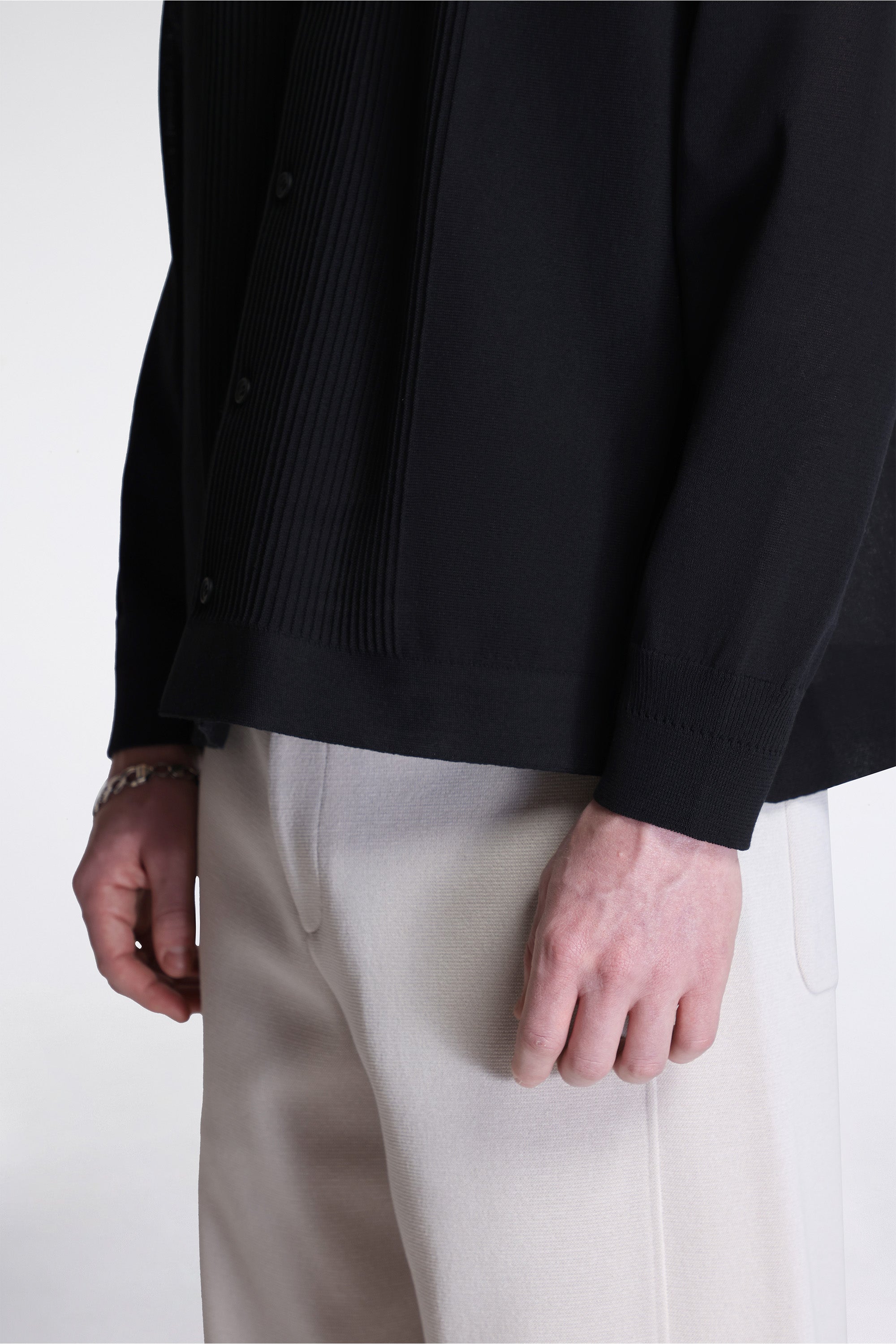 Tc Soft Hypha Tuck Front Shirt Black
