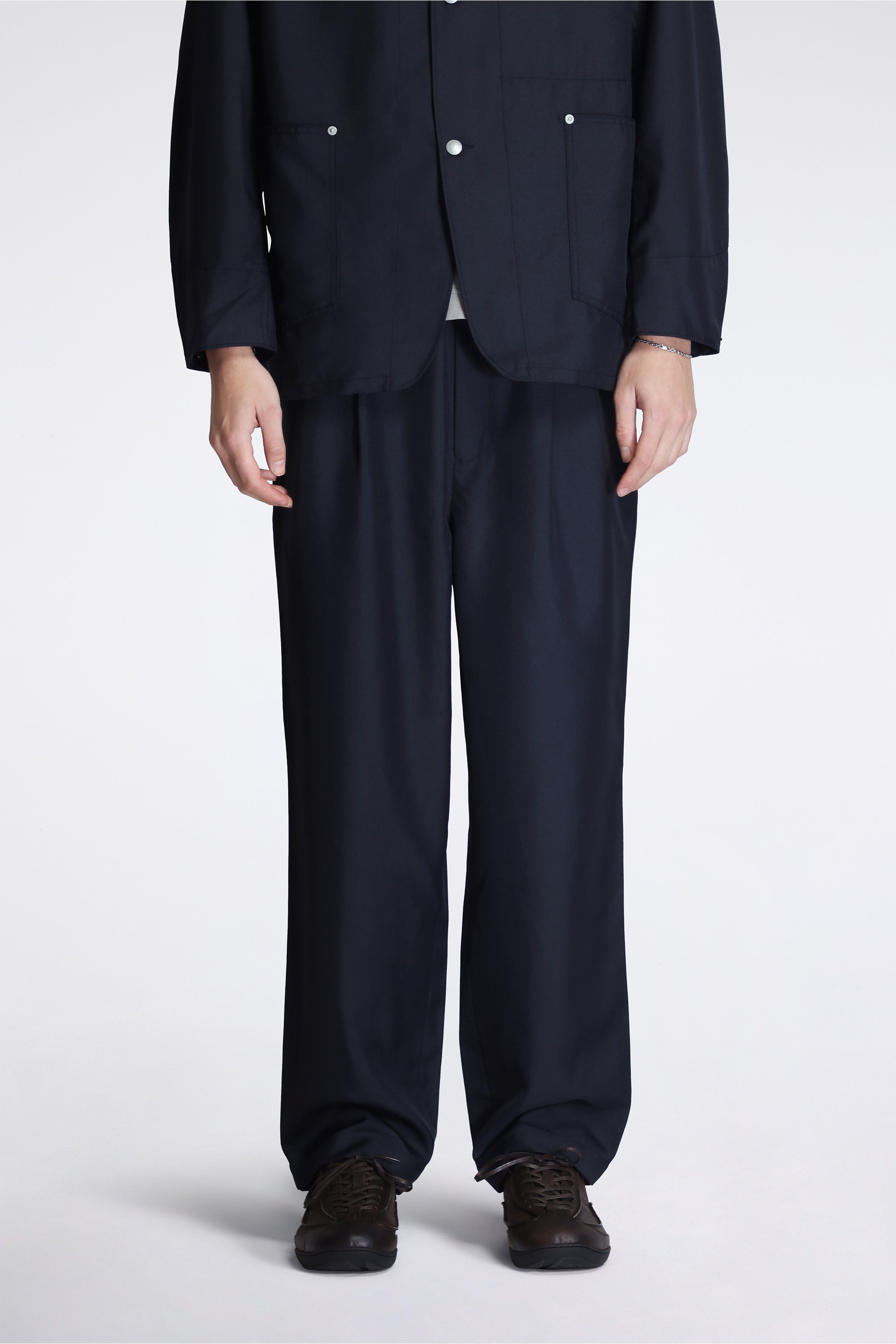 Polyester Twill Club Pants Dark Navy