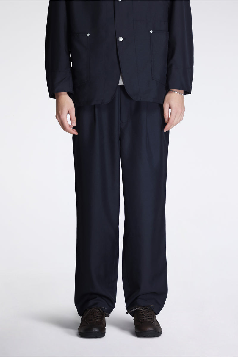Polyester Twill Club Pants Dark Navy