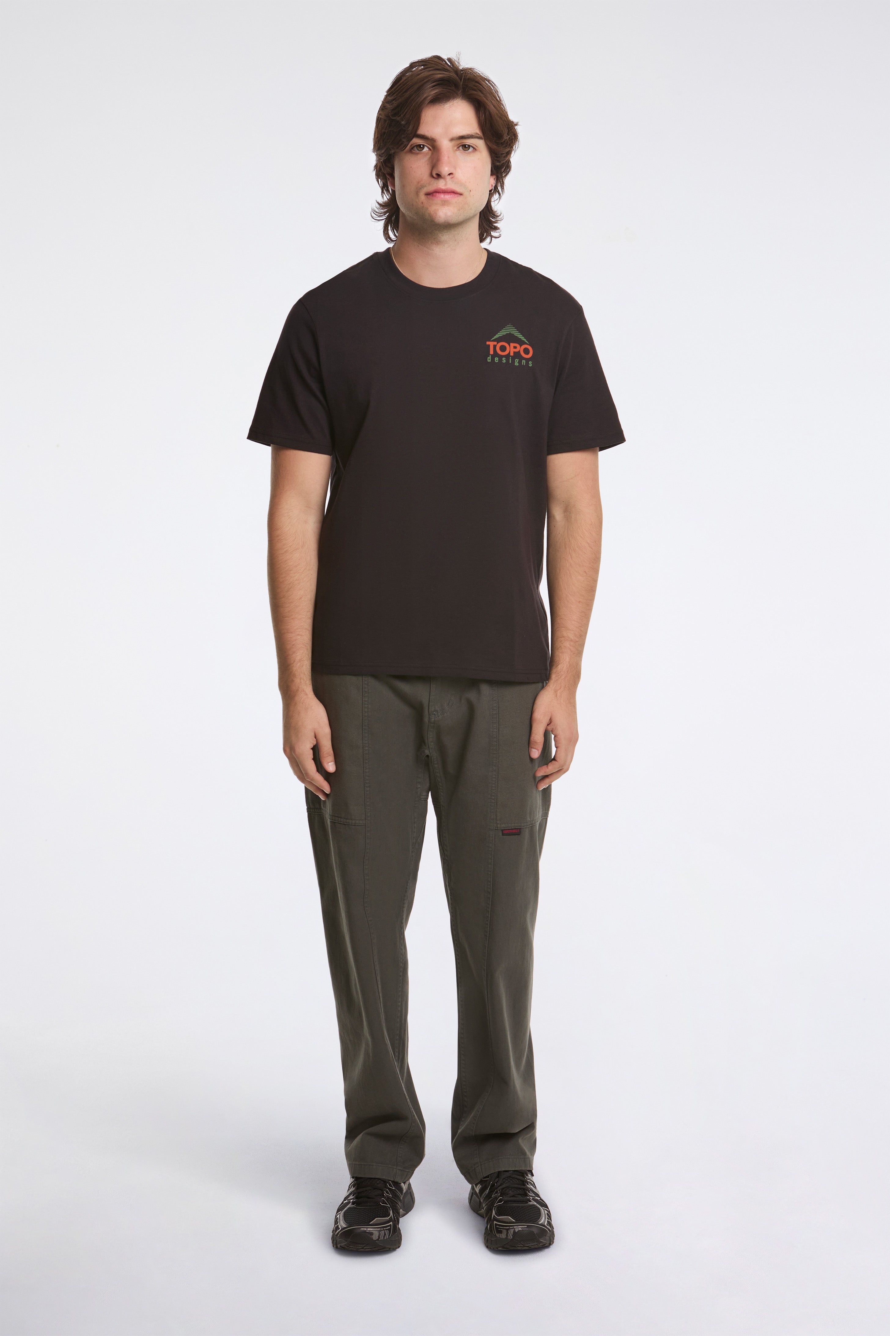 Retro Icon Tee Mens Black