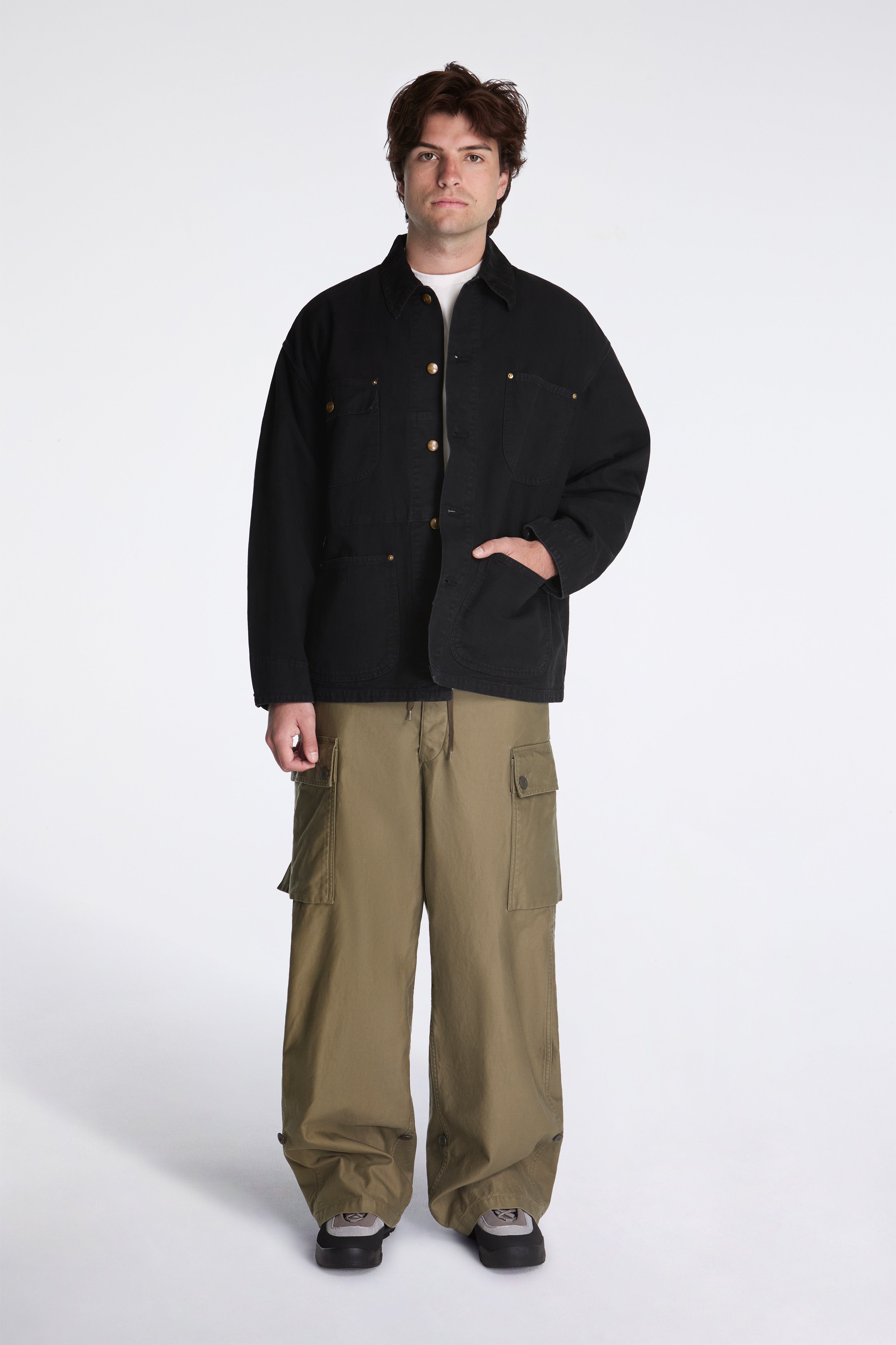 Wide Fit Cargo Pants