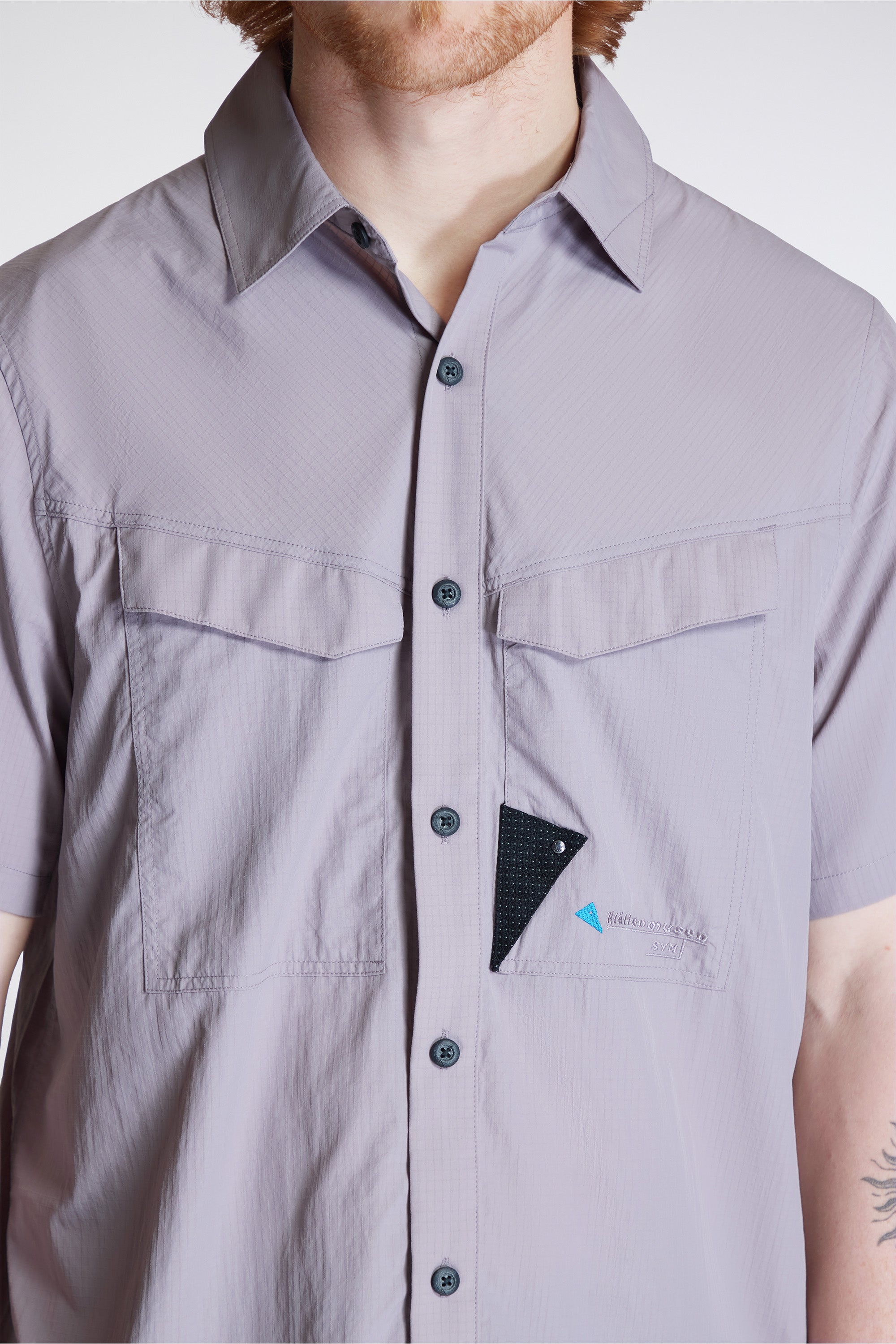 Syn SS Shirt M'S Purple Dove