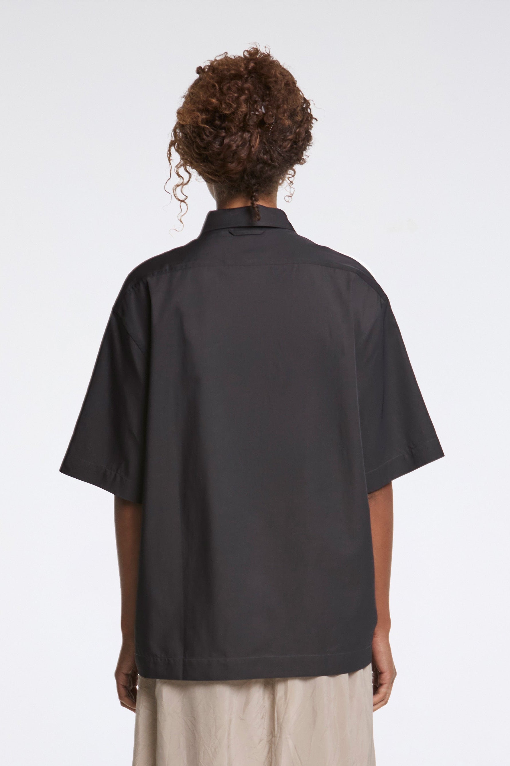 Delos Viscose Shirt Coal