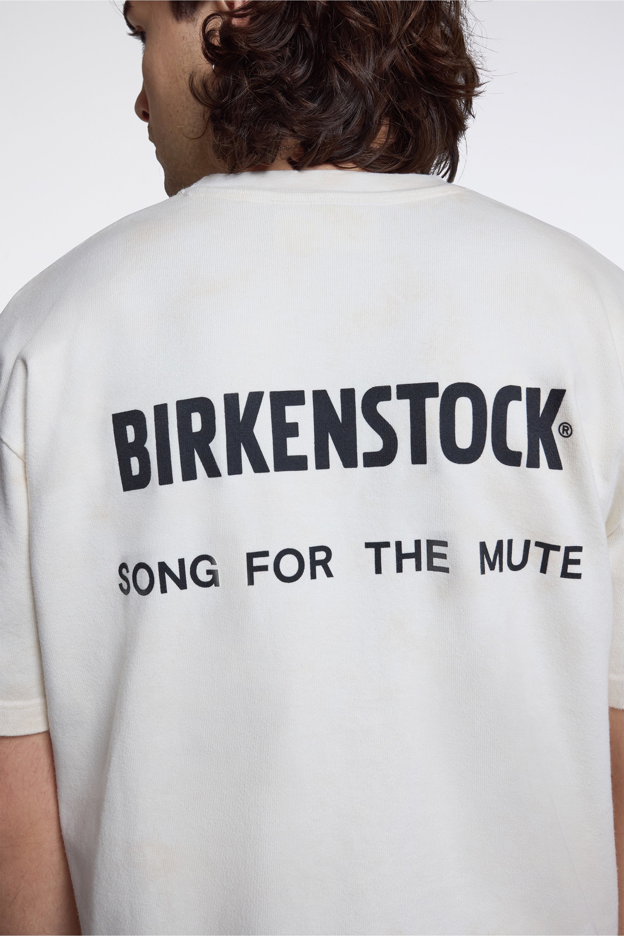 ''The Artist'' Aged T-Shirt White Dirt Wash