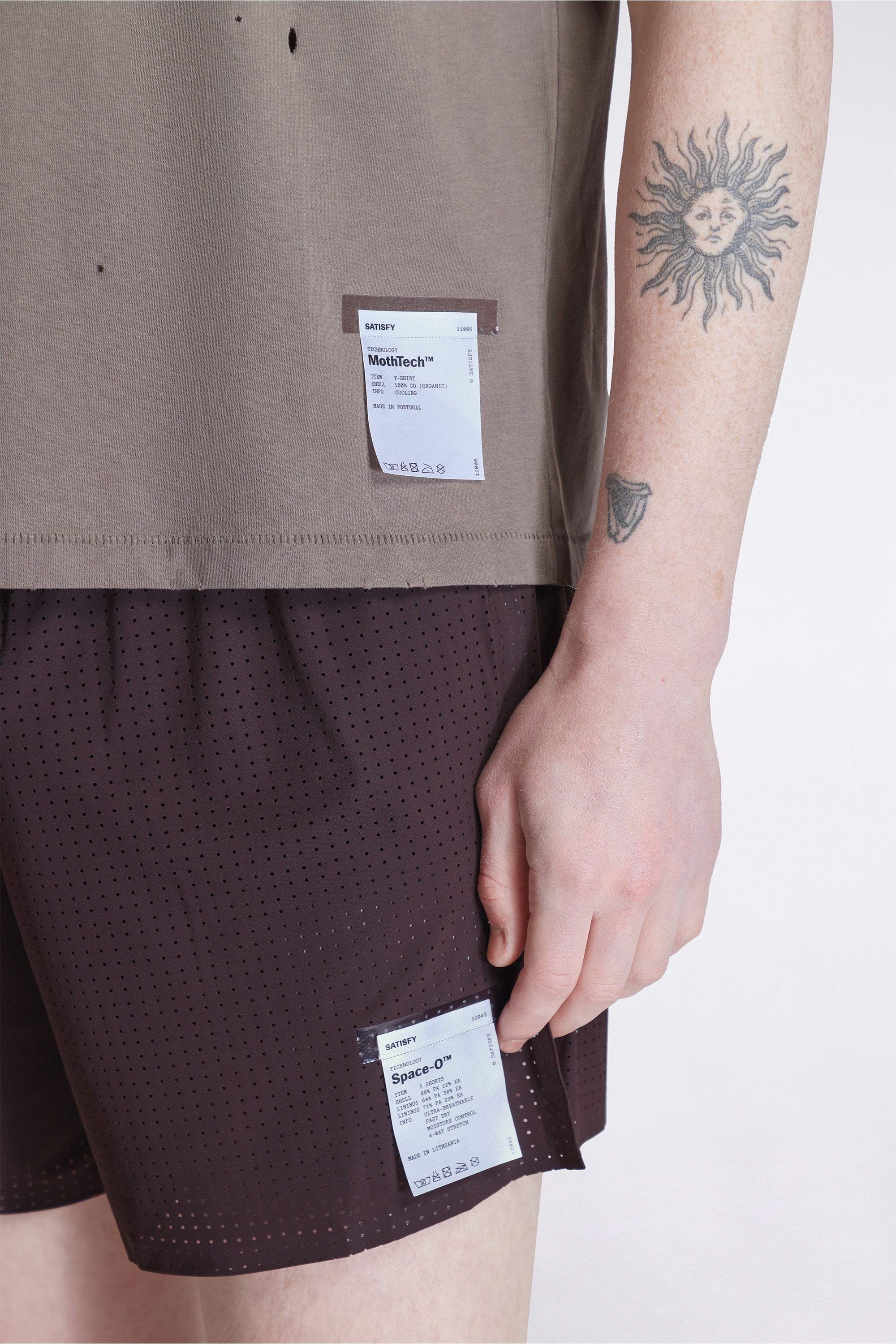 Space-O 5 Shorts Deep Mahogany