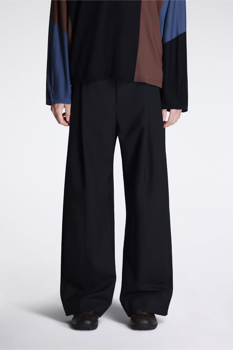 Vaals Tailored Trousers Space Black