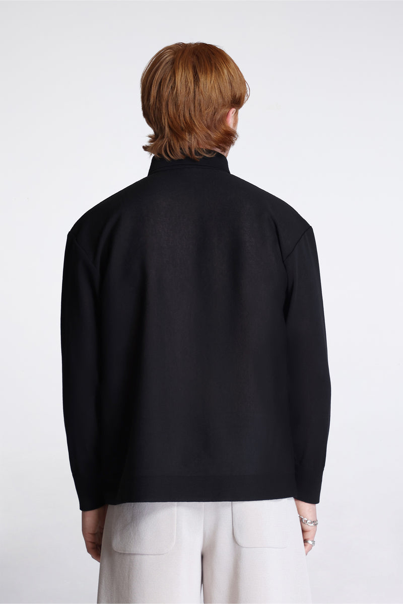 Tc Soft Hypha Tuck Front Shirt Black