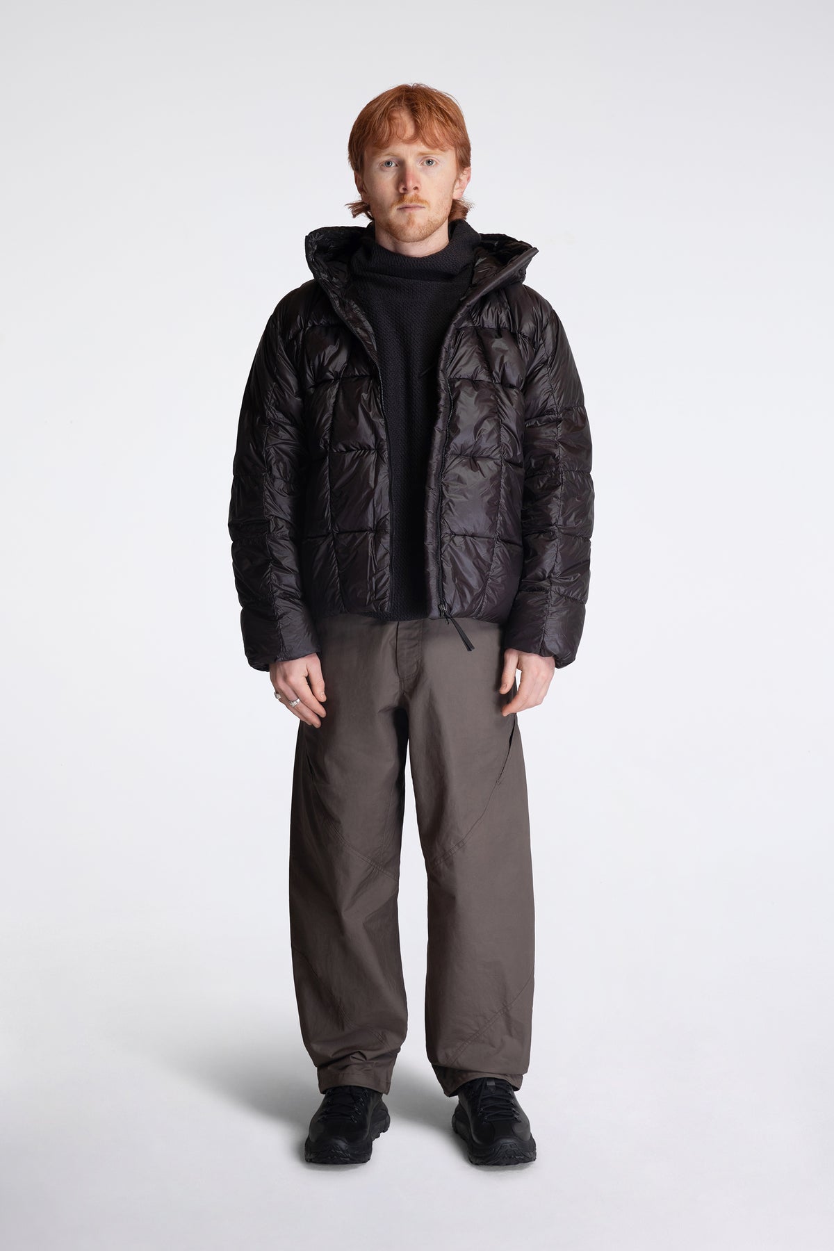 Three-Dimensional Down Parka After Dark