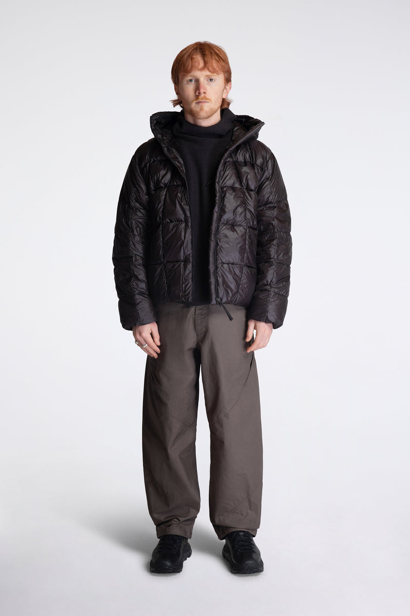 Three-Dimensional Down Parka After Dark