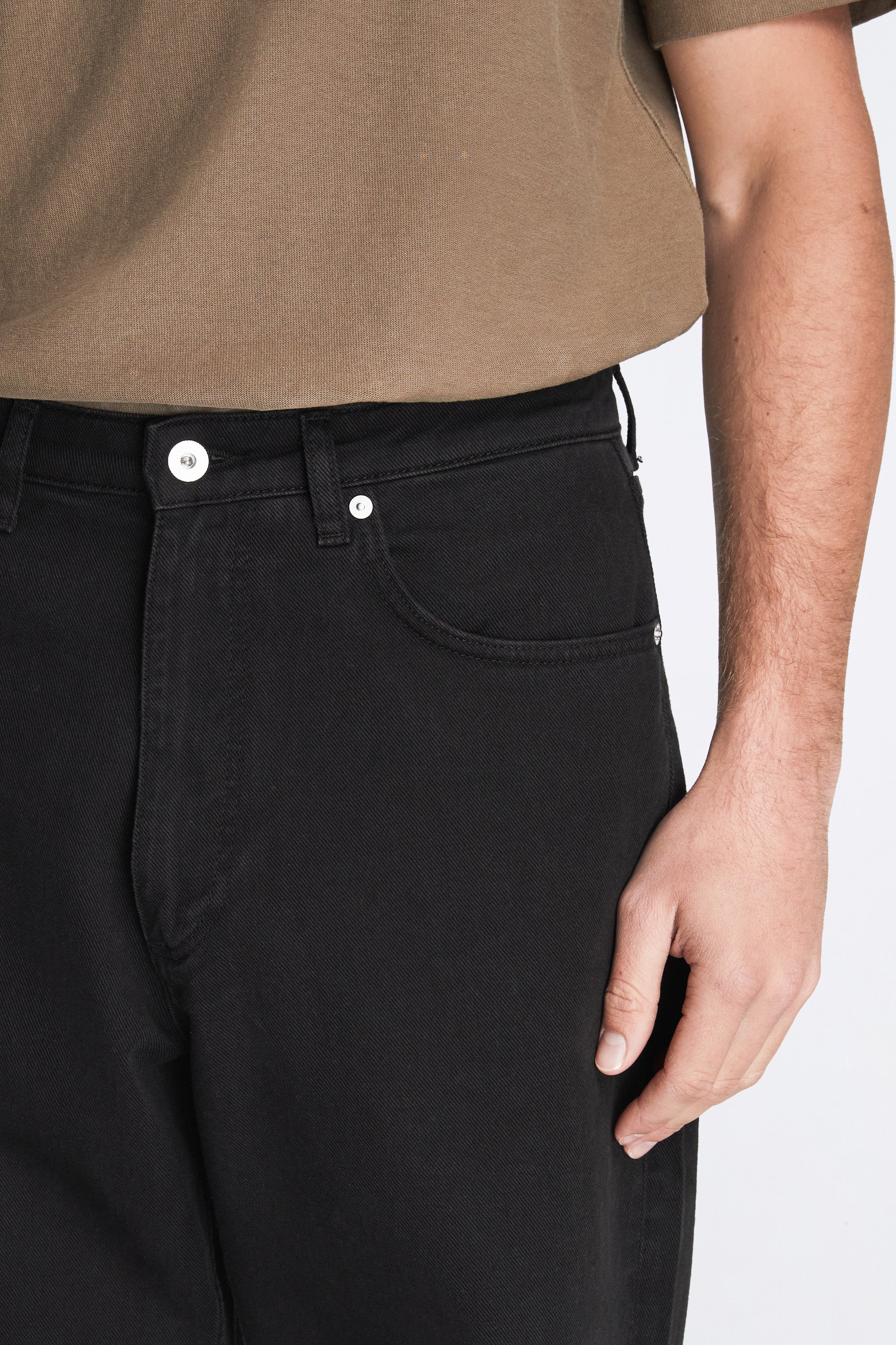 Korshavn Relaxed 5 Pocket Heavy Twill Black