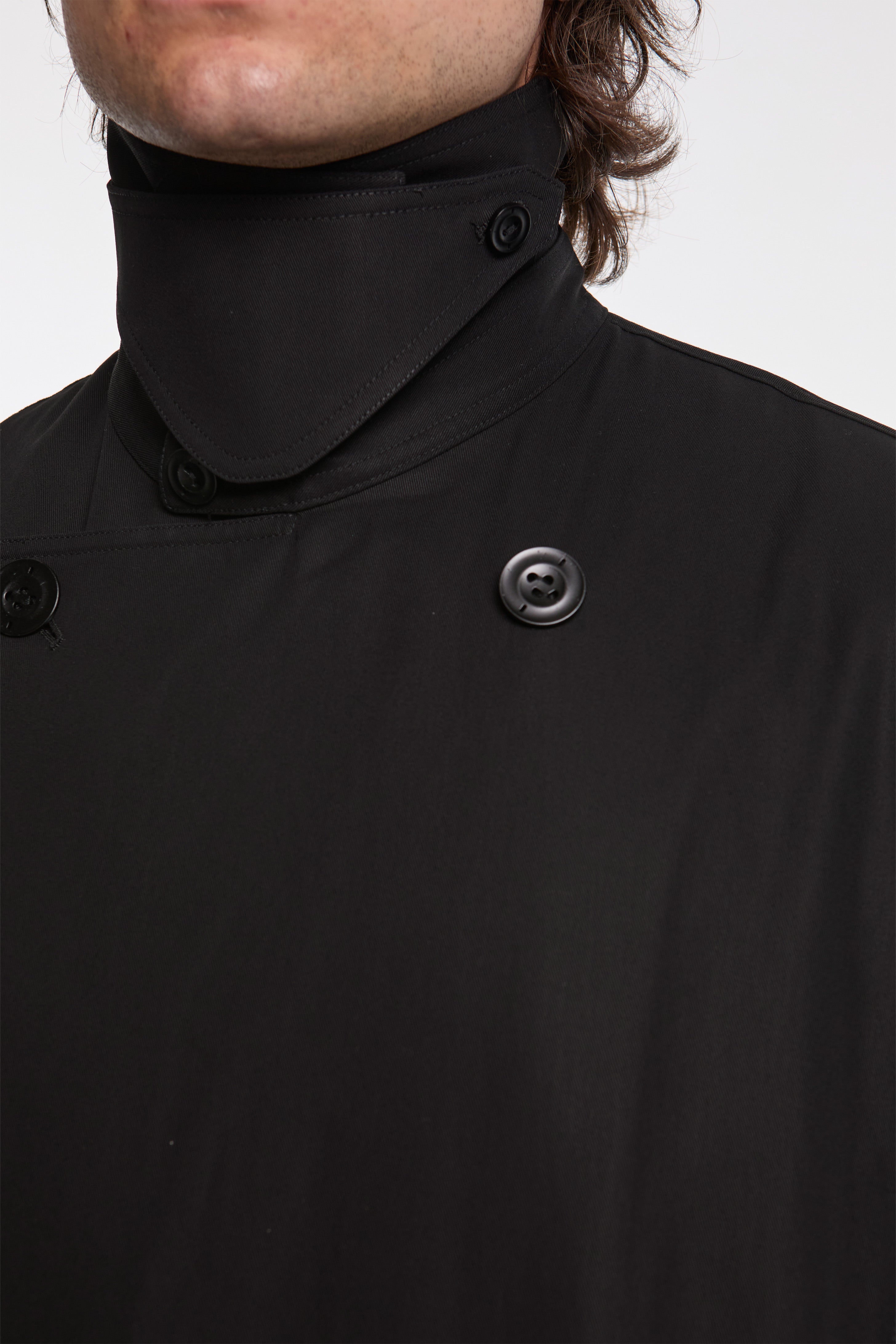 Cracklight Coat Black