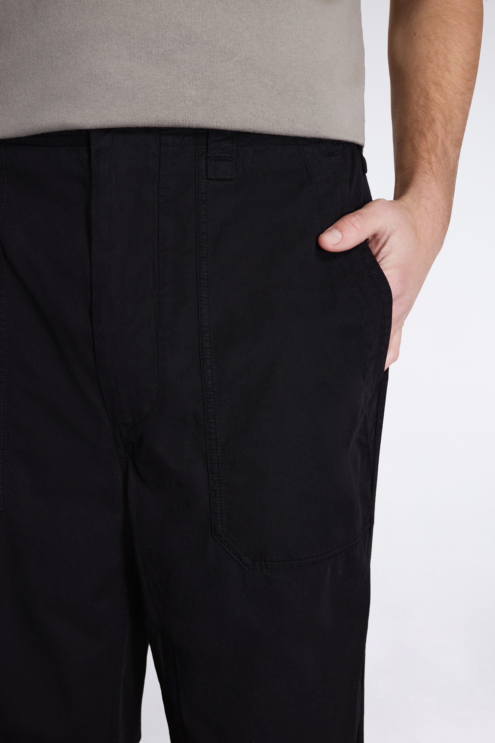 MHL Patch Pocket Utility Trousers Black
