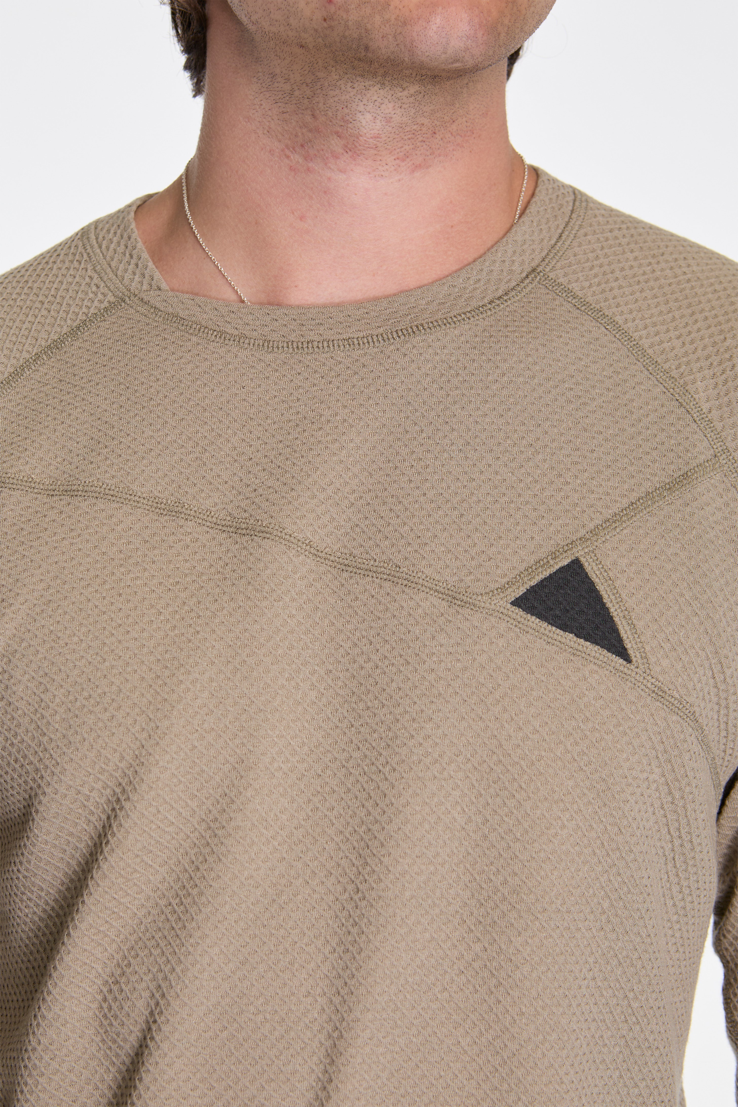 Huge Crew M'S Silver Green