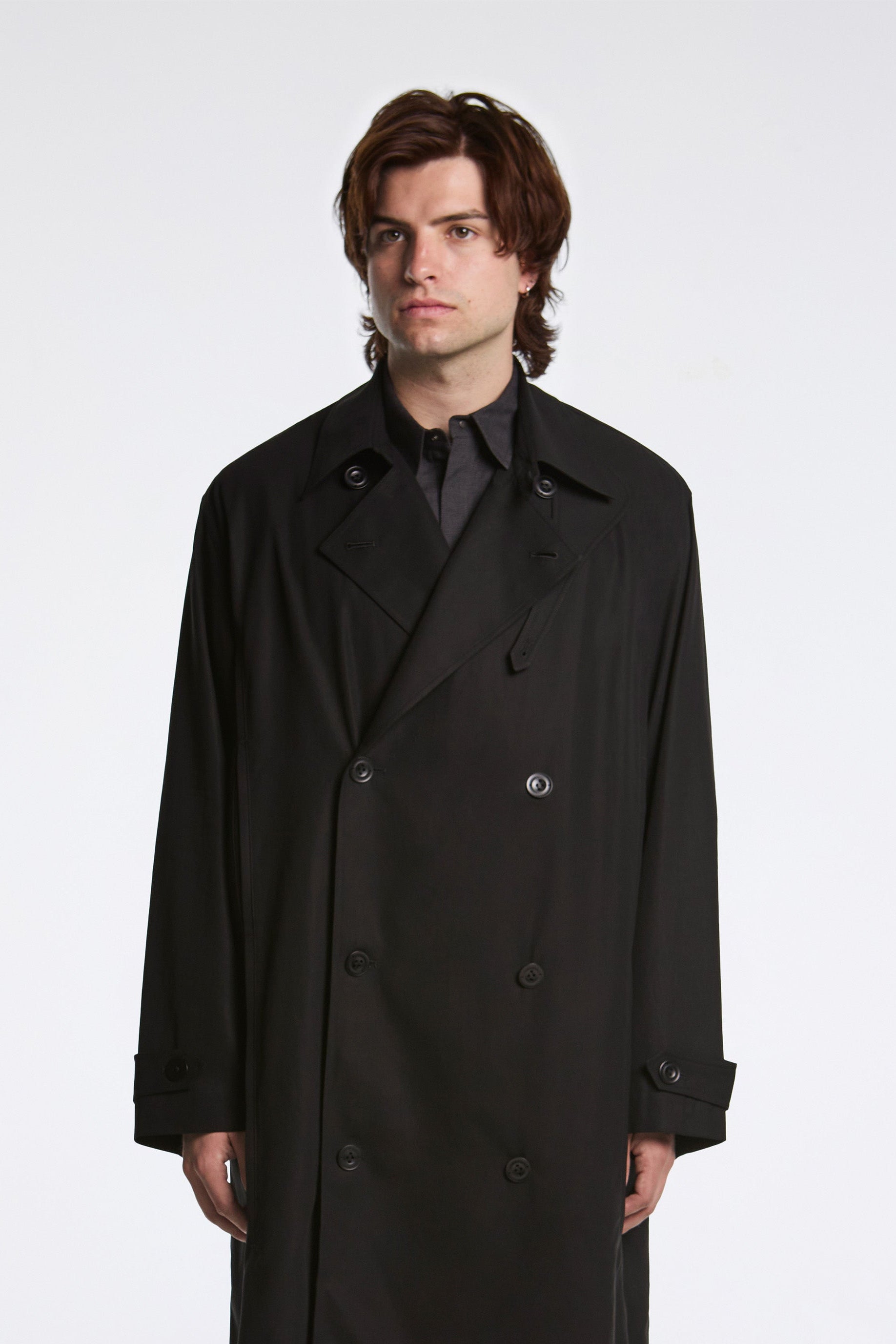 Cracklight Coat Black