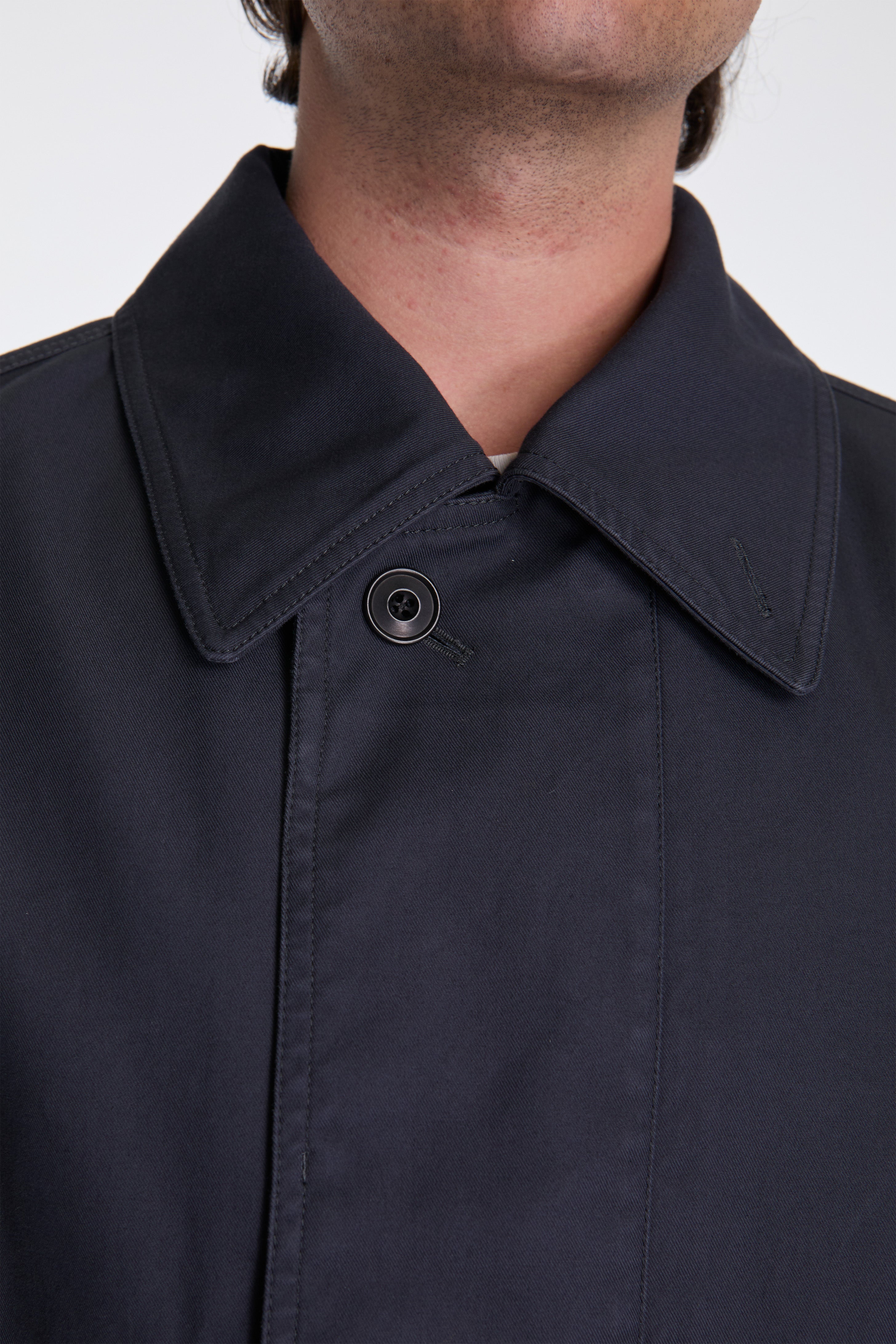 Lemaire Boxy Blouson Graphite Blue