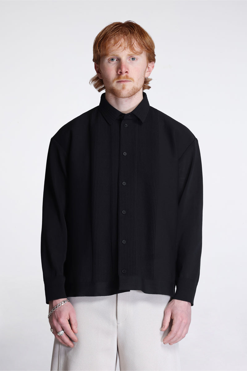 Tc Soft Hypha Tuck Front Shirt Black