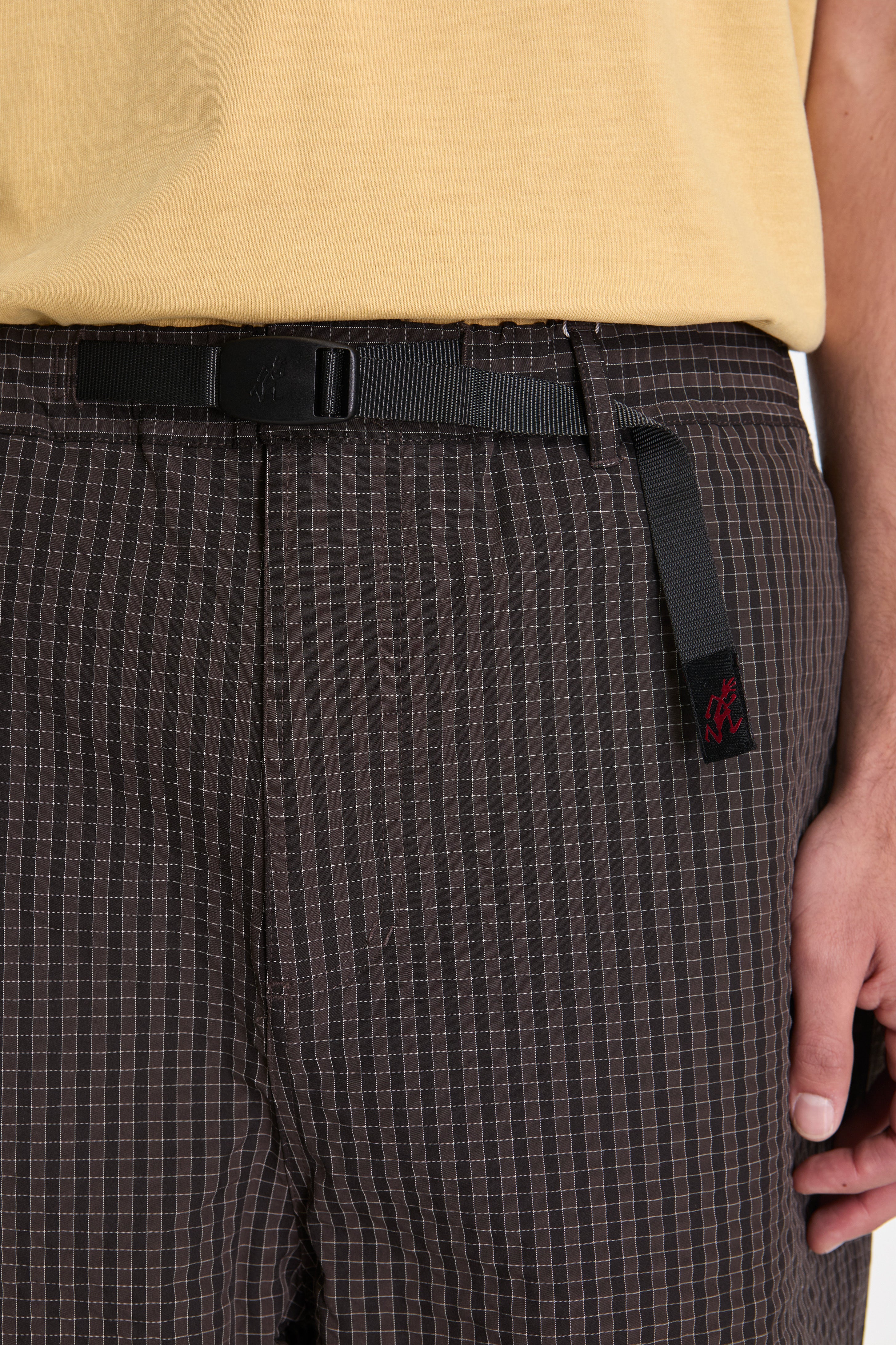 Northside Plaid Pant Deep Brown