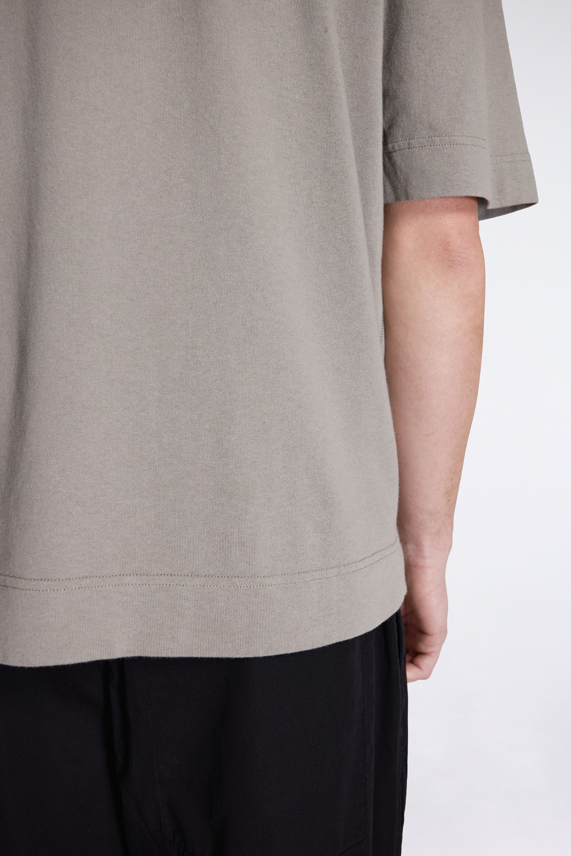 MHL Flatlock Crew Taupe