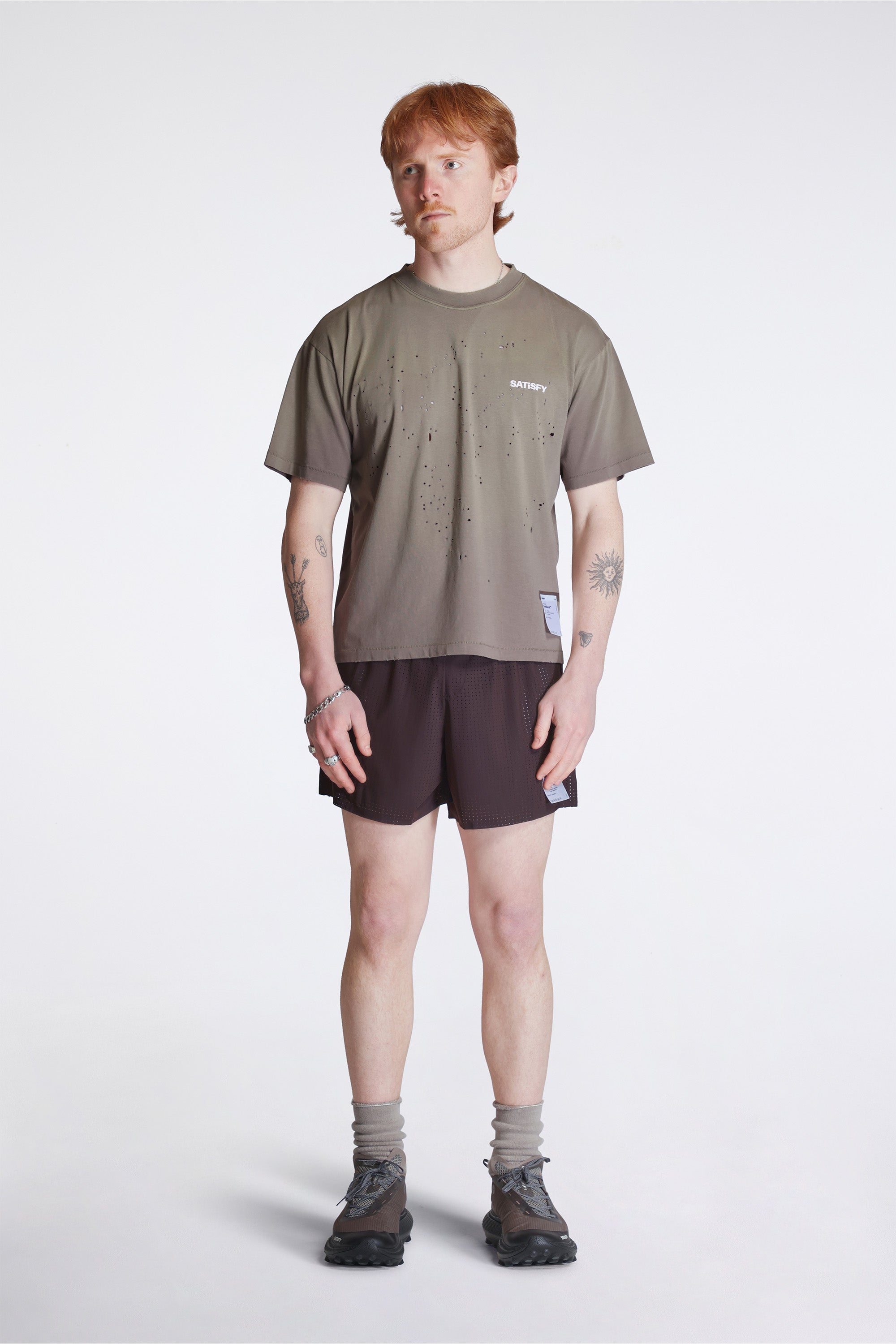 Space-O 5 Shorts Deep Mahogany