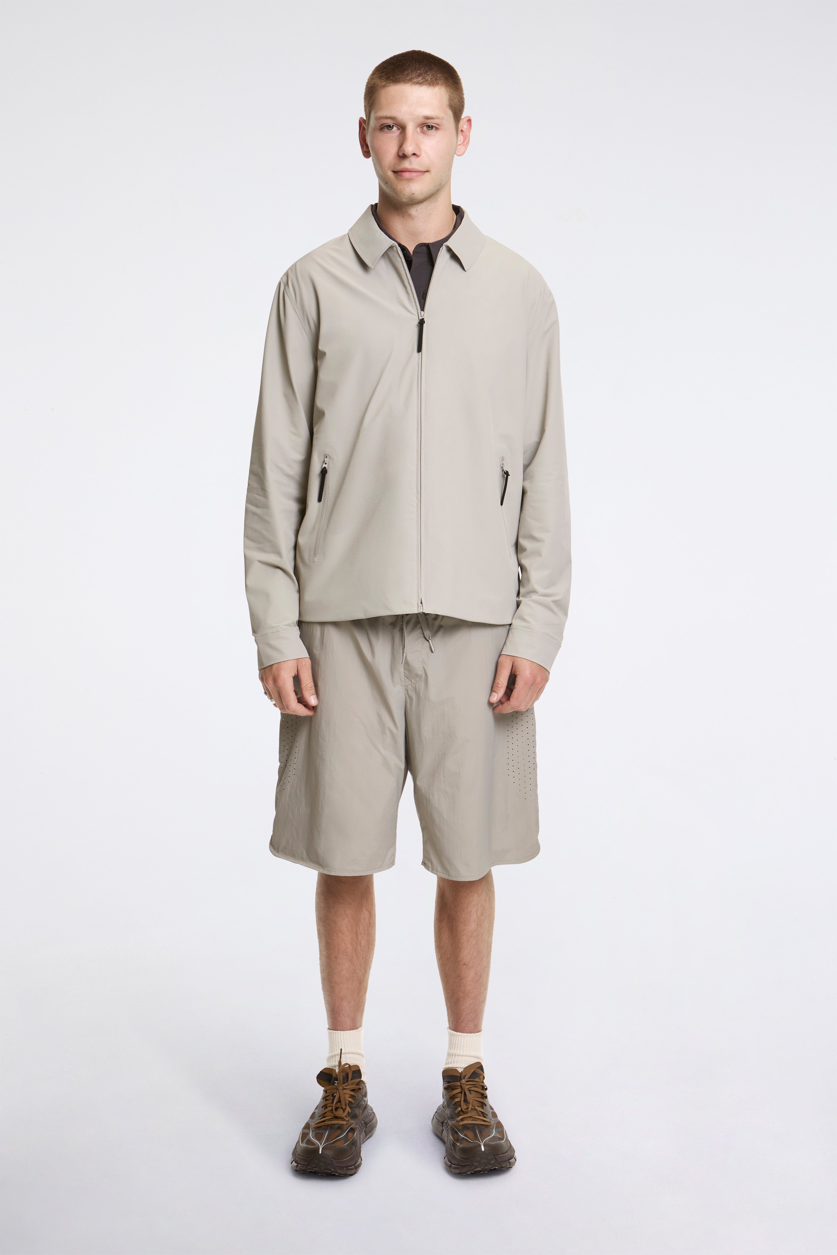 Edge LT Softshell Technical Shirt Sage Green