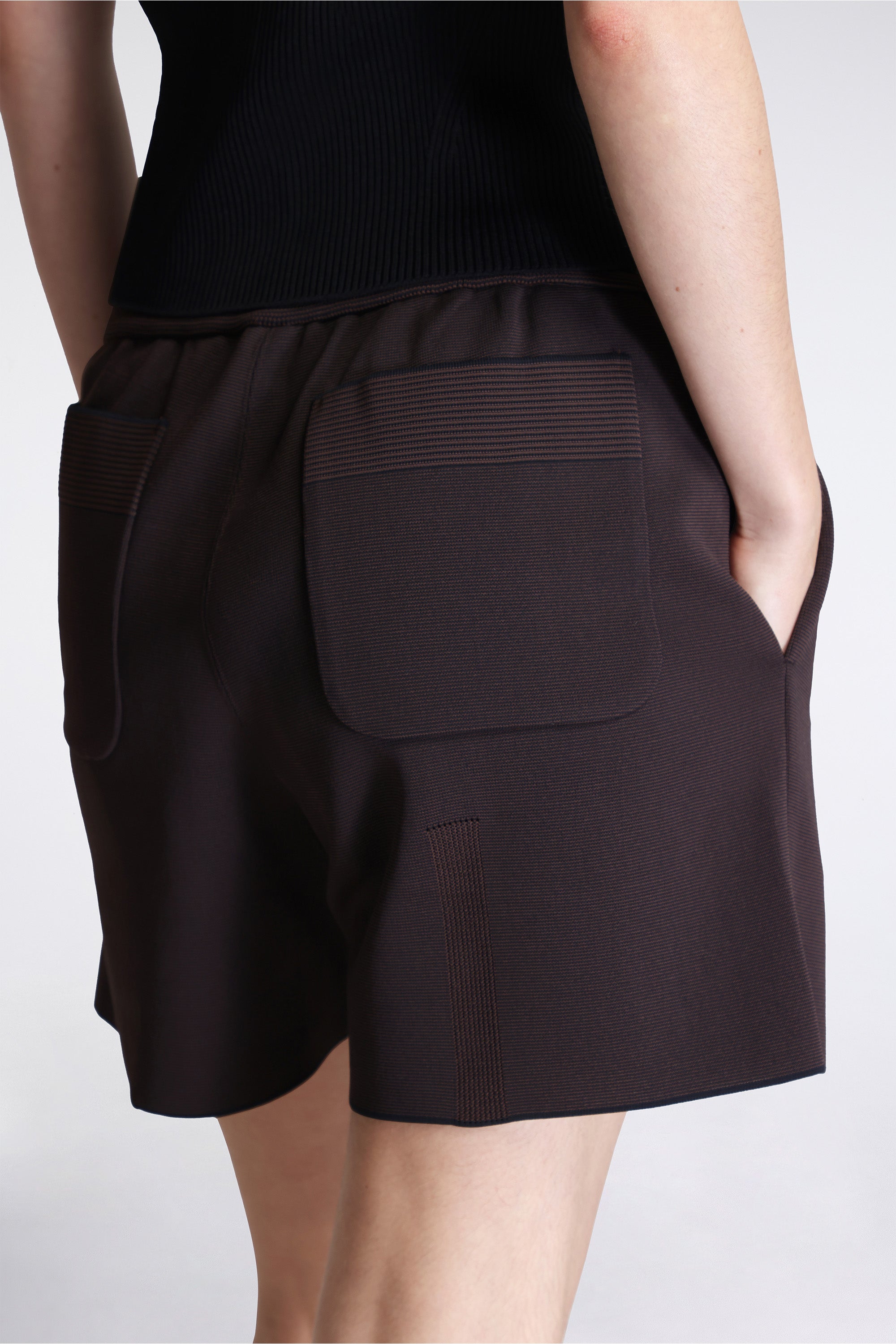 Milan Short Pants Deep Brown