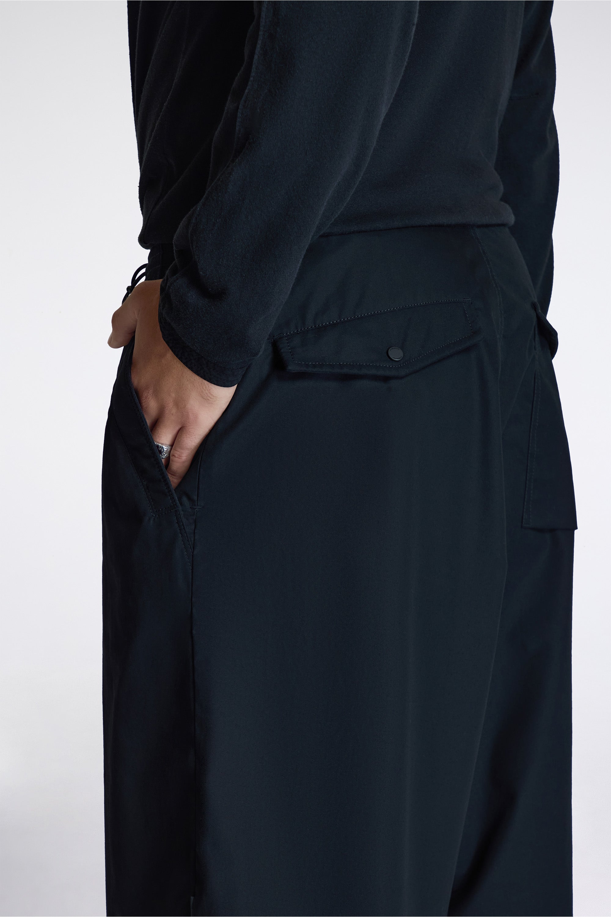 Oversized Snoshorts Black