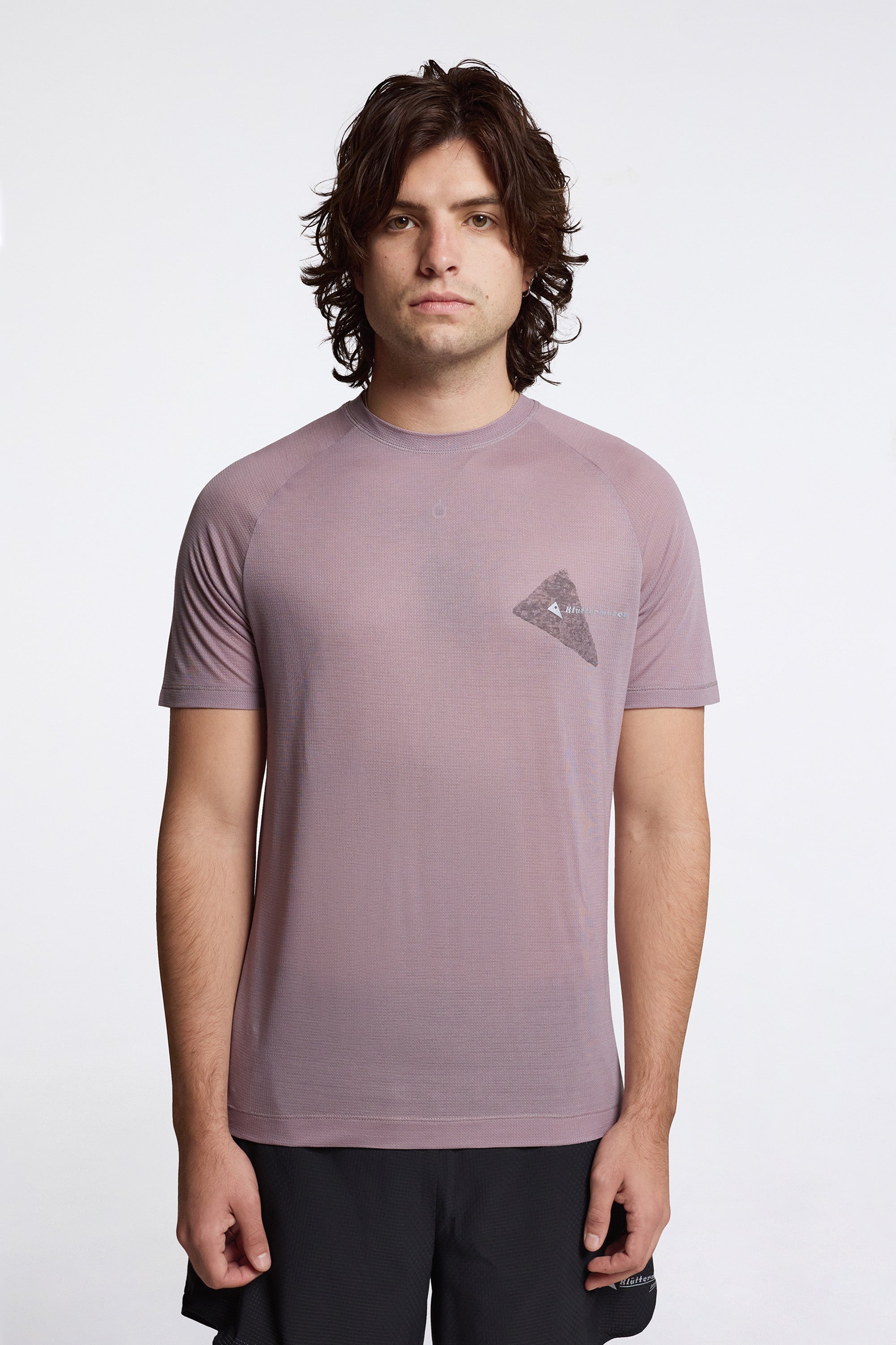 Groa Igneous Ss Tee M'S Purple Dove