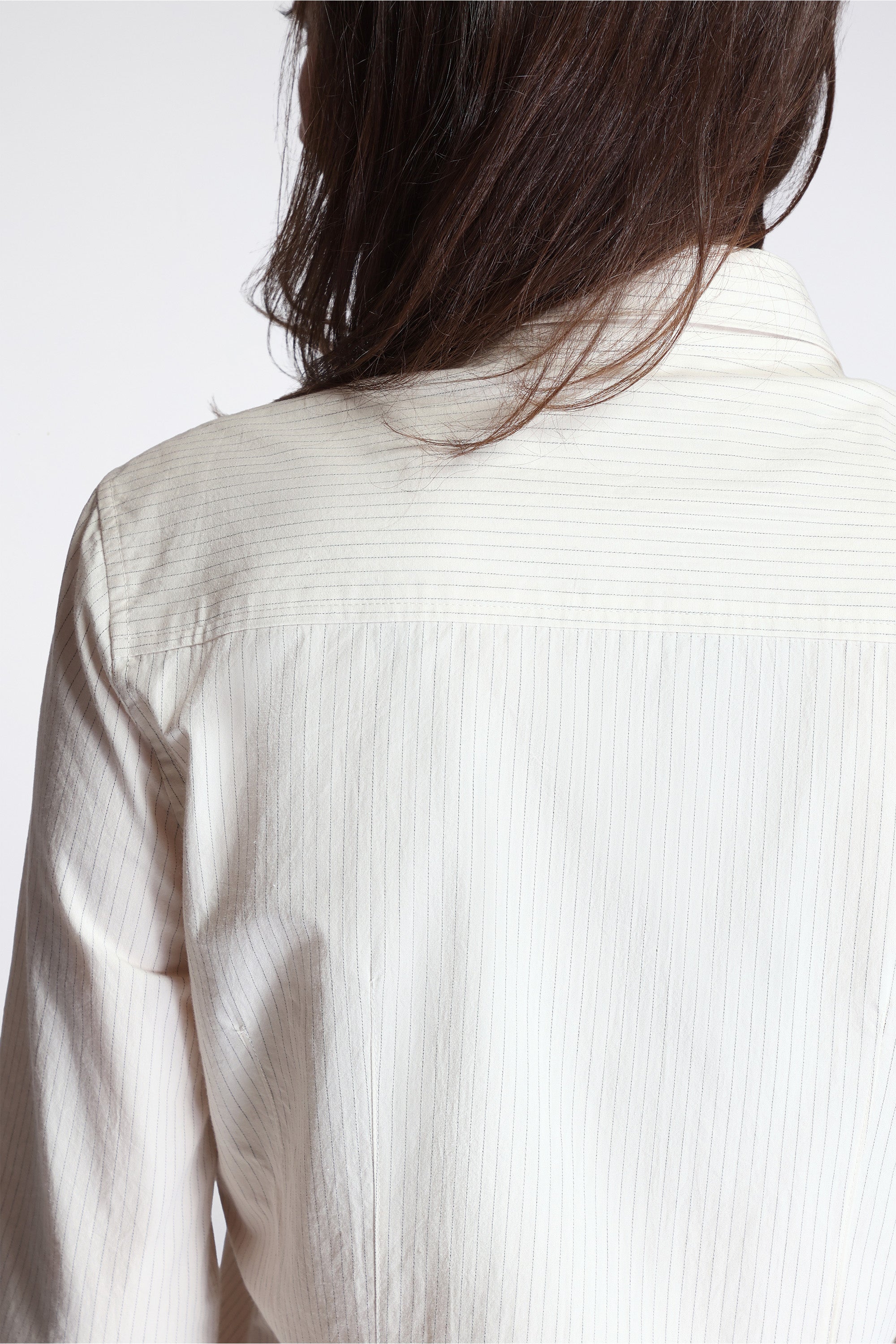 Utility Shirt Cotton Poplin Stripe