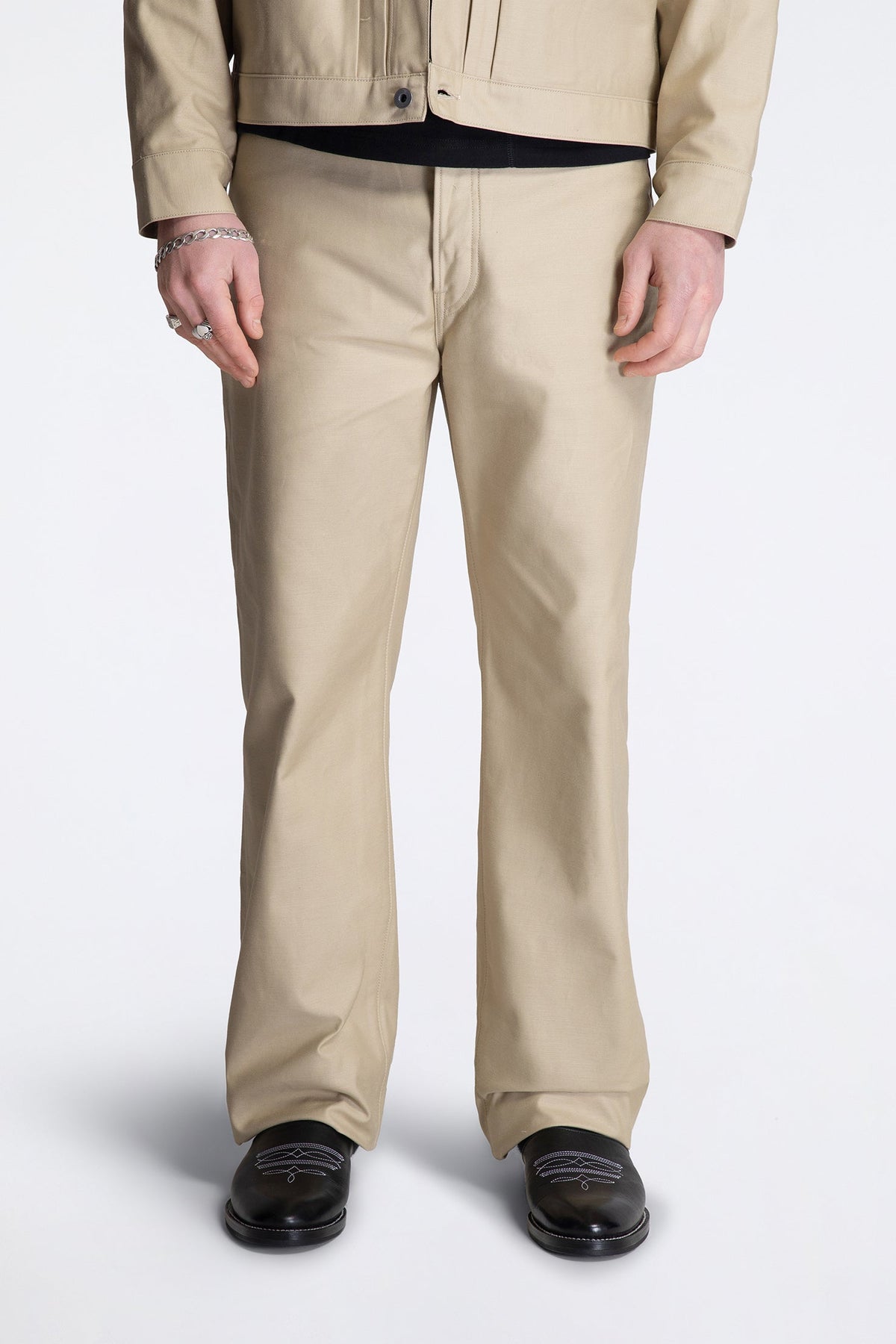 Lot.225 Buckle-Backed Trousers C.1930's Beige