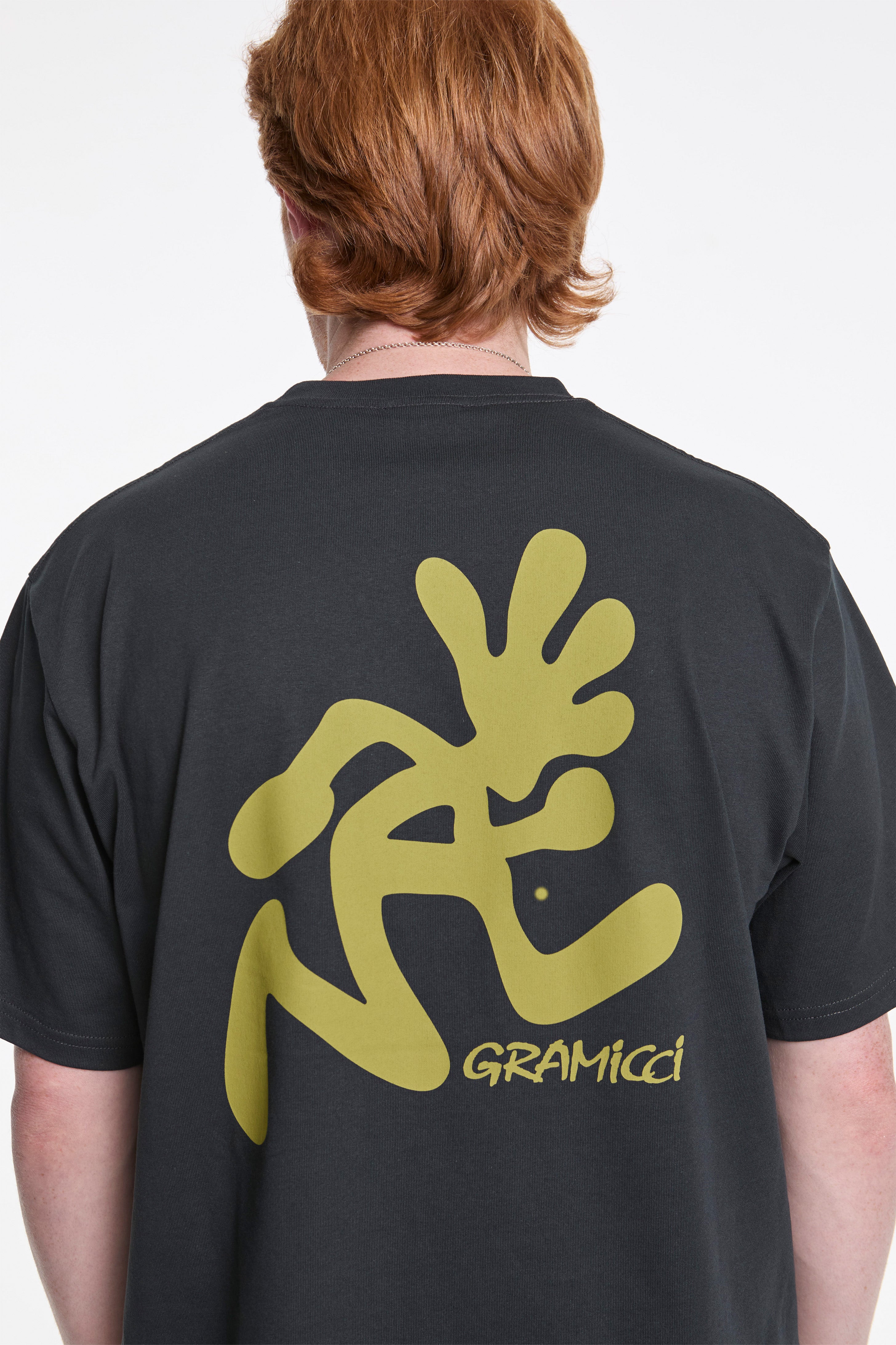 Running Man Tee Green/Black