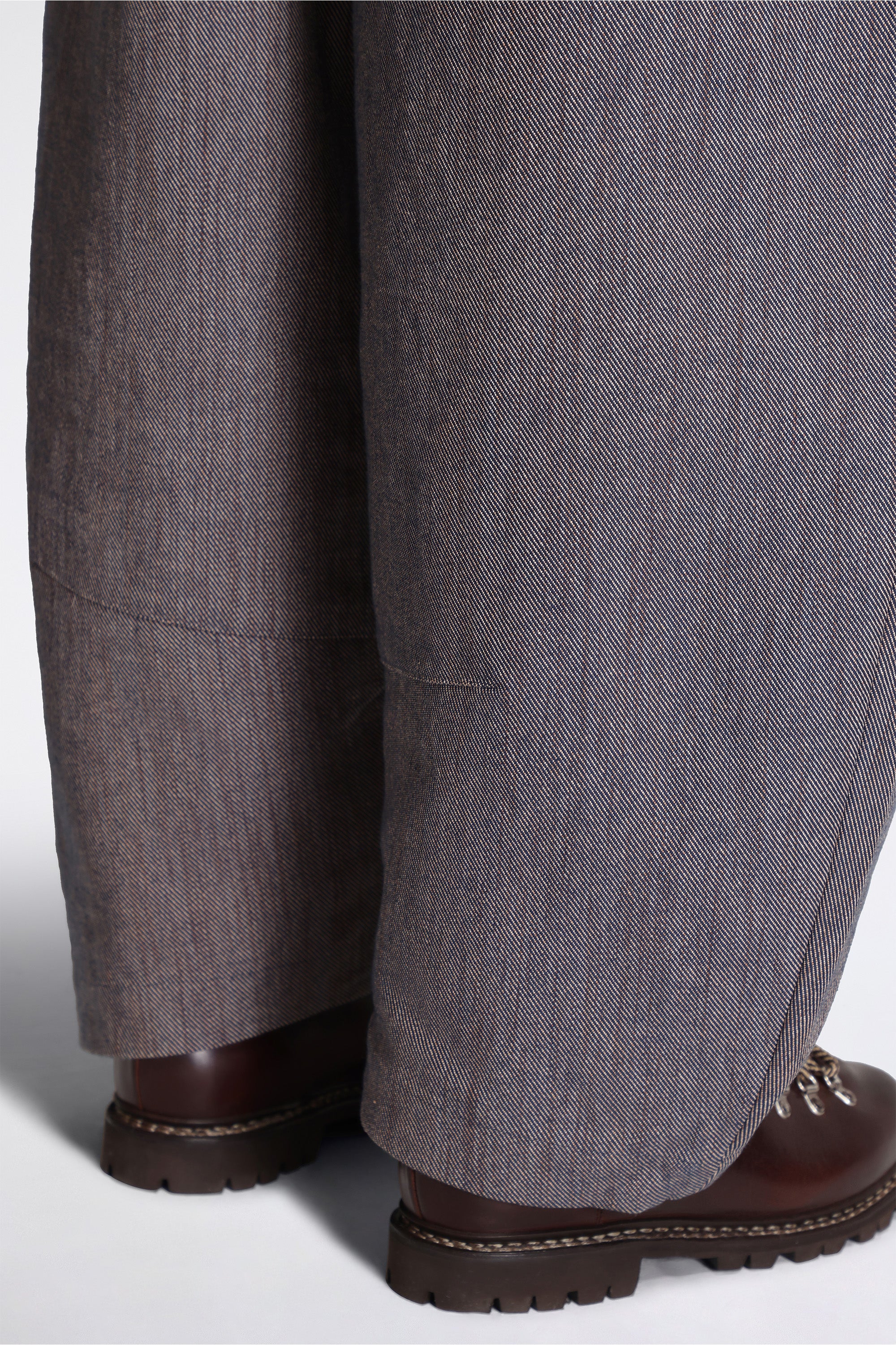 Cocoon Pant Persimmon Back Denim