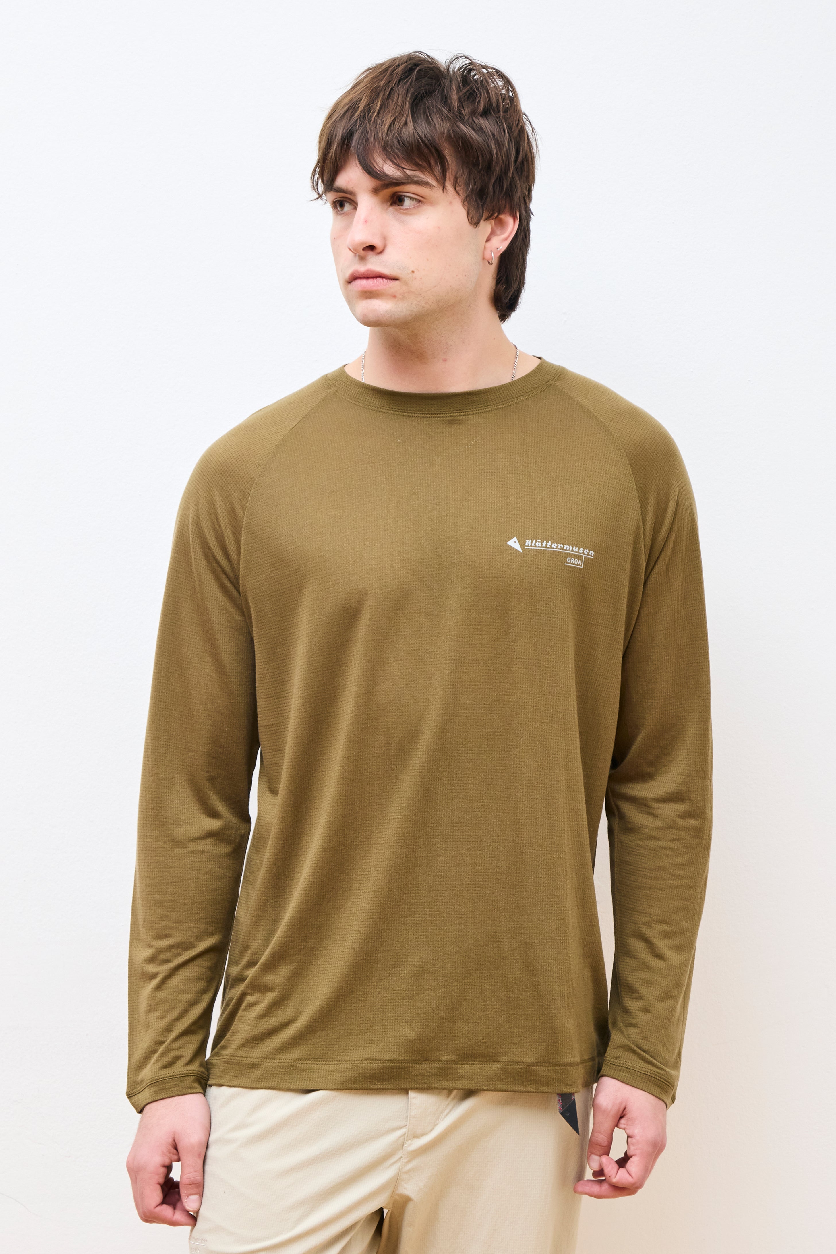 Groa LS Tee M's Olive
