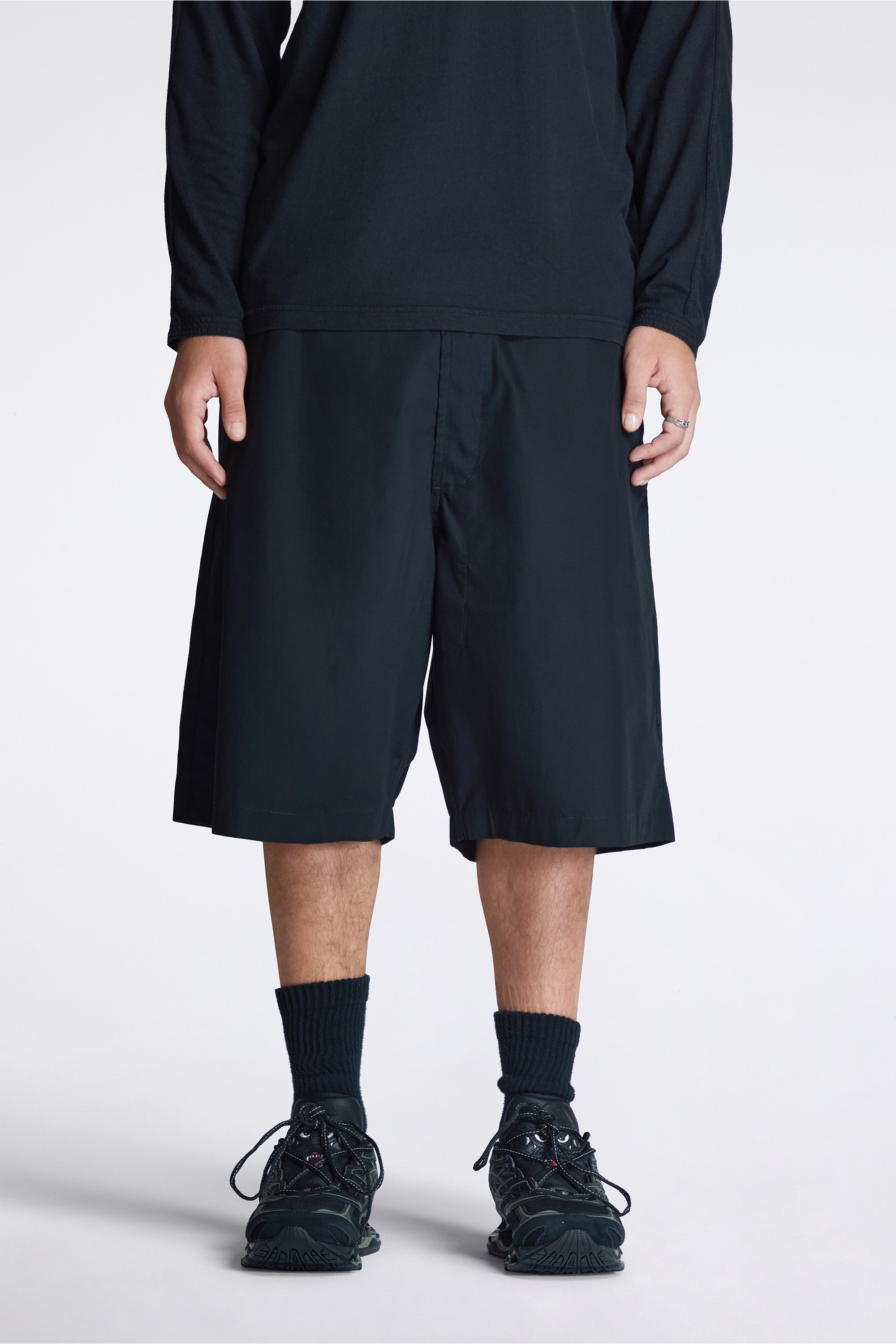 Oversized Snoshorts Black
