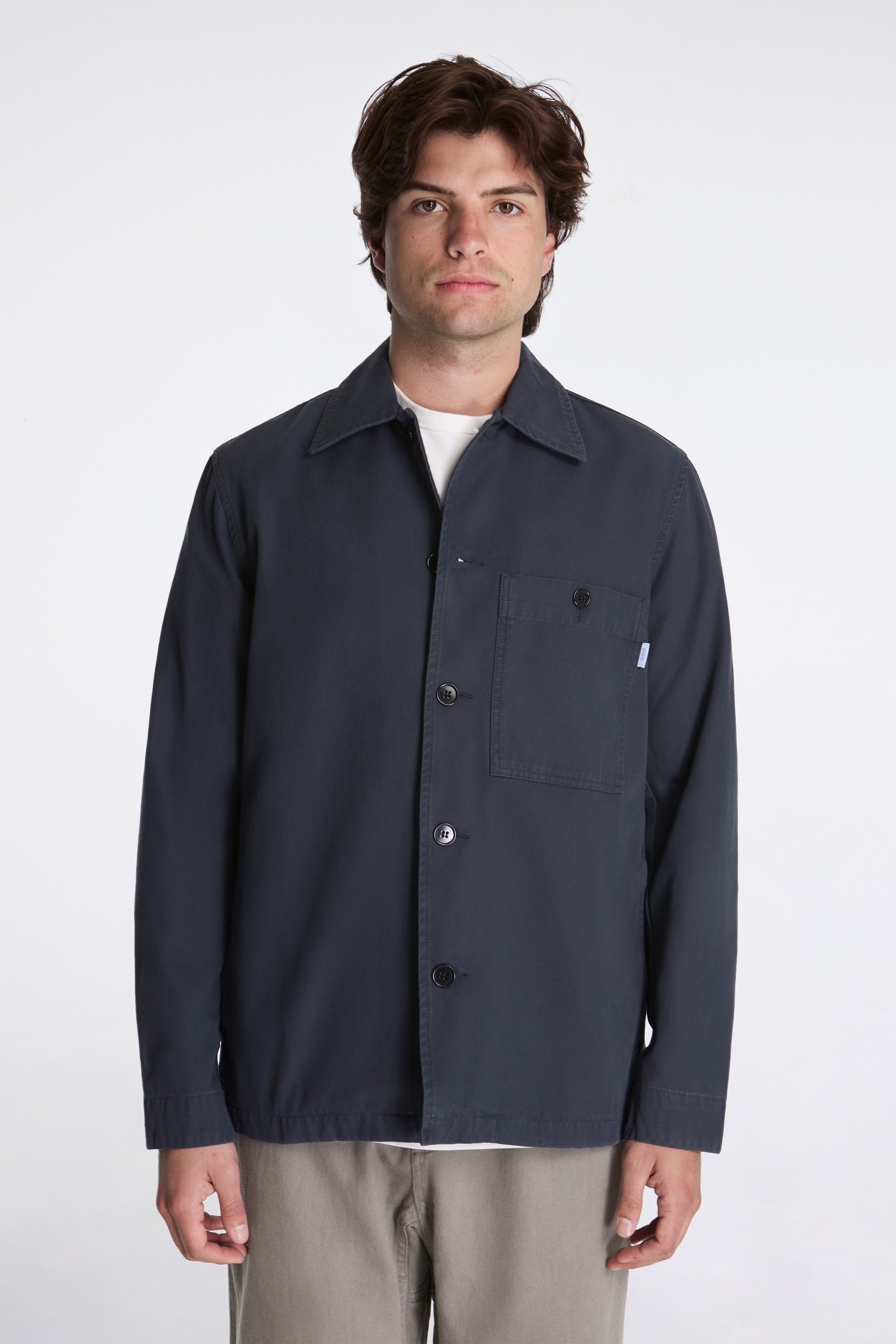 Norse Standard Twill Overshirt Graphite