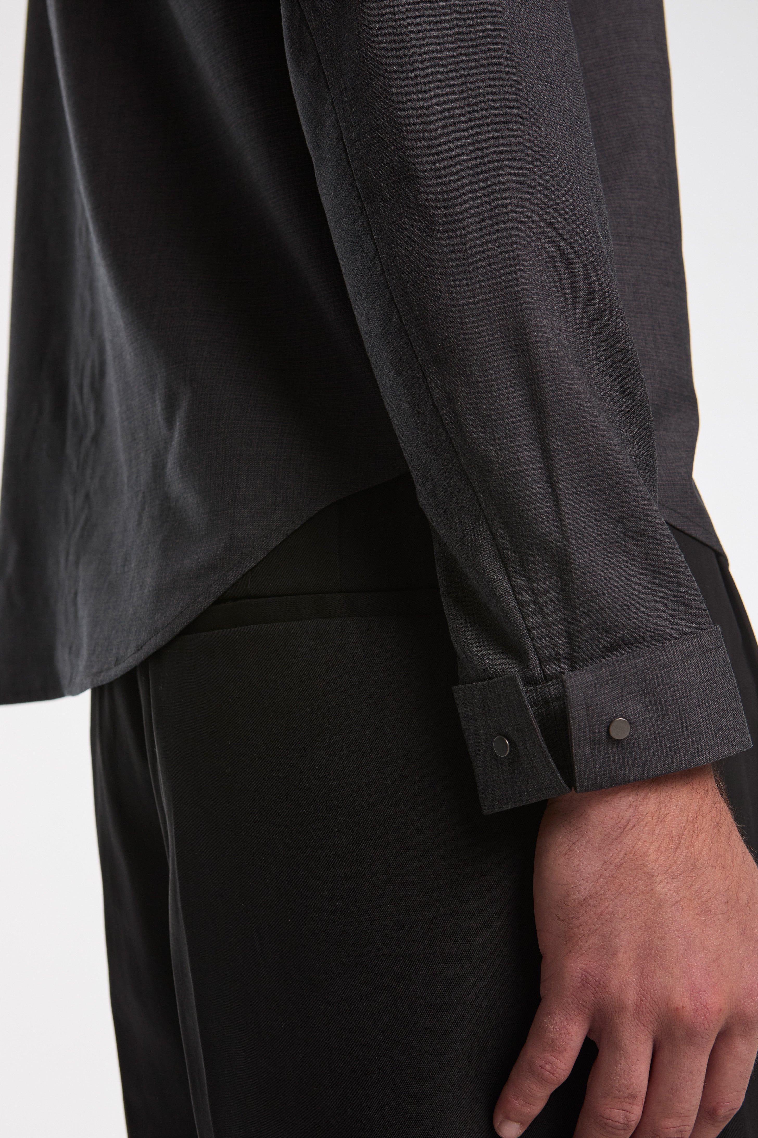 Cracklight Shirt Dark Grey Check